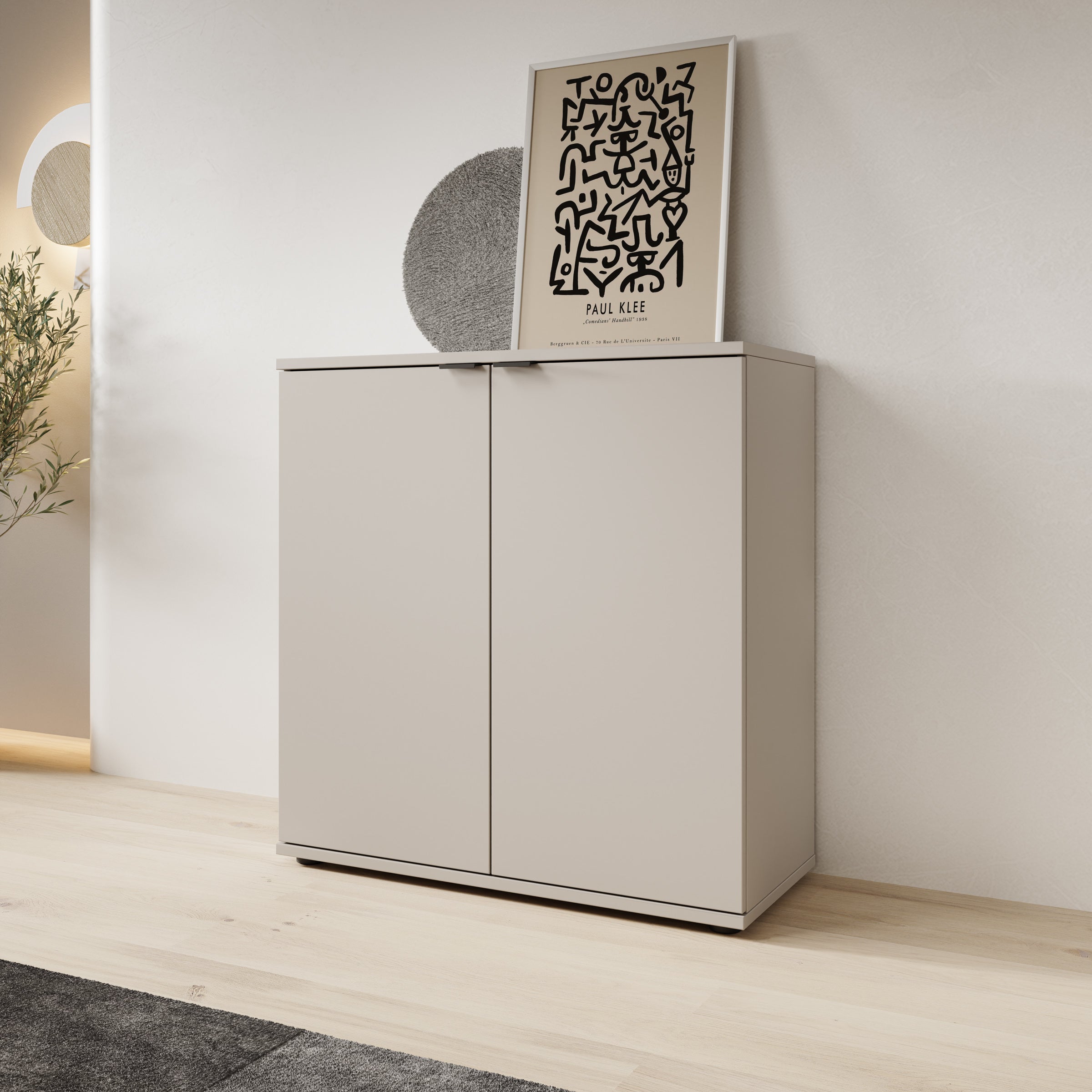 Galeno - Dressoir - Beige - 80x34x82 cm