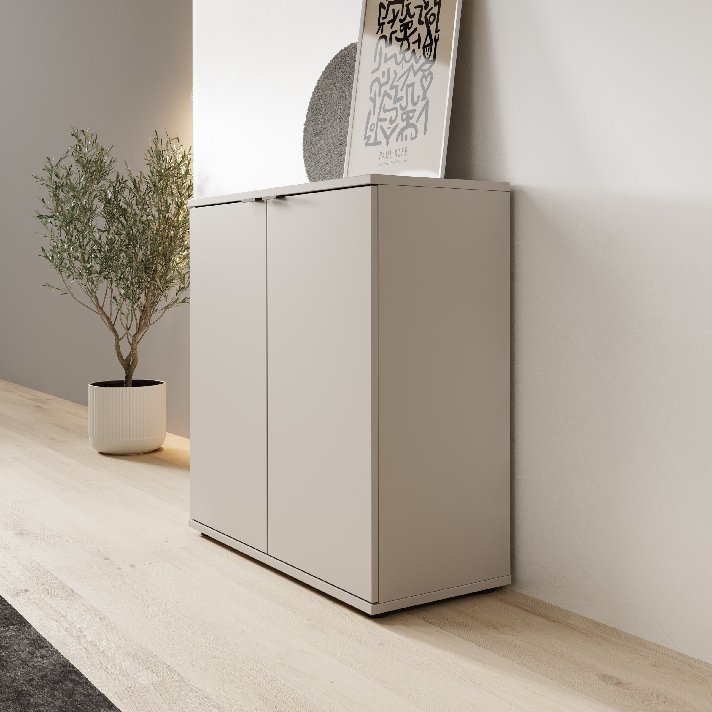 Galeno - Dressoir - Beige - 80x34x82 cm