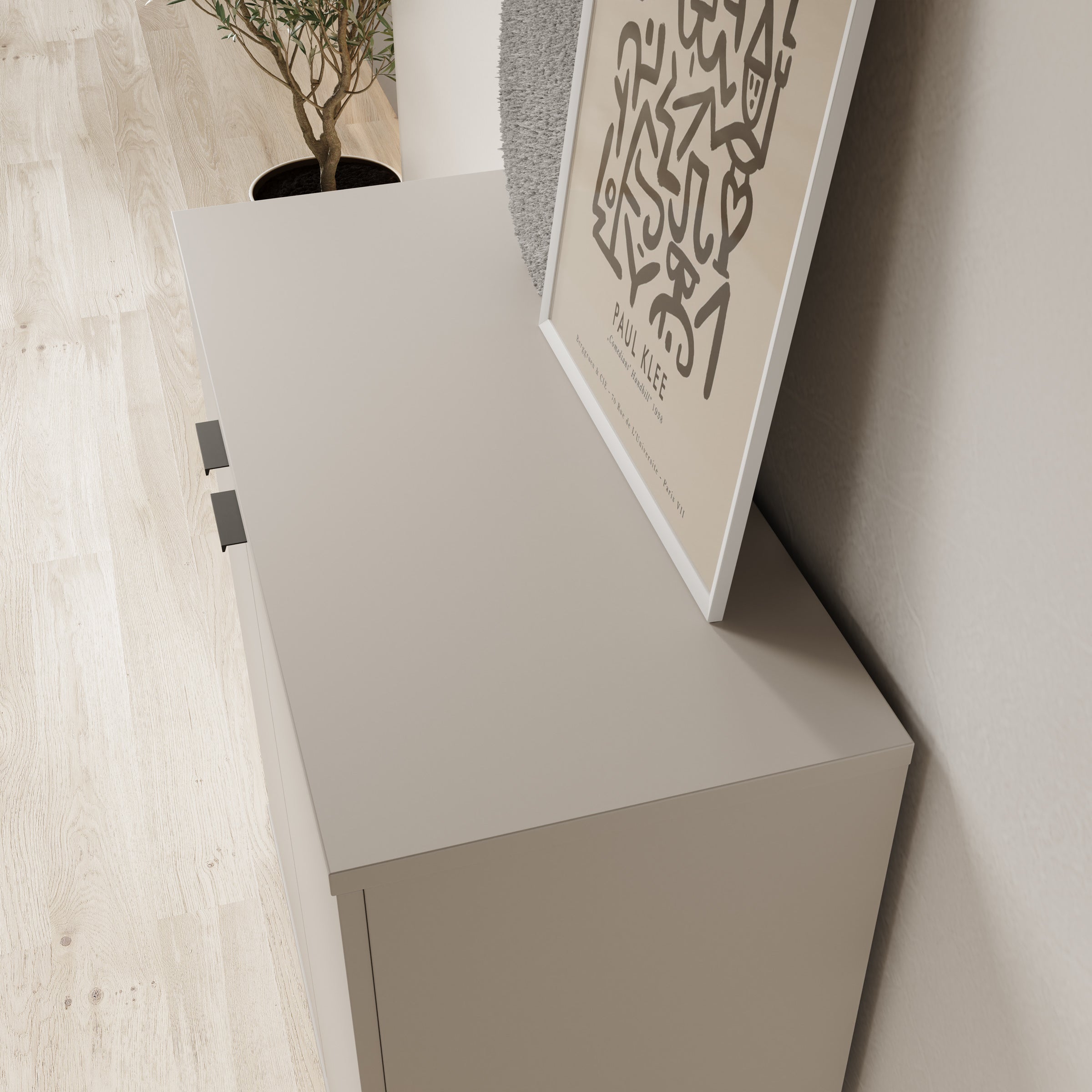 Galeno - Dressoir - Beige - 80x34x82 cm