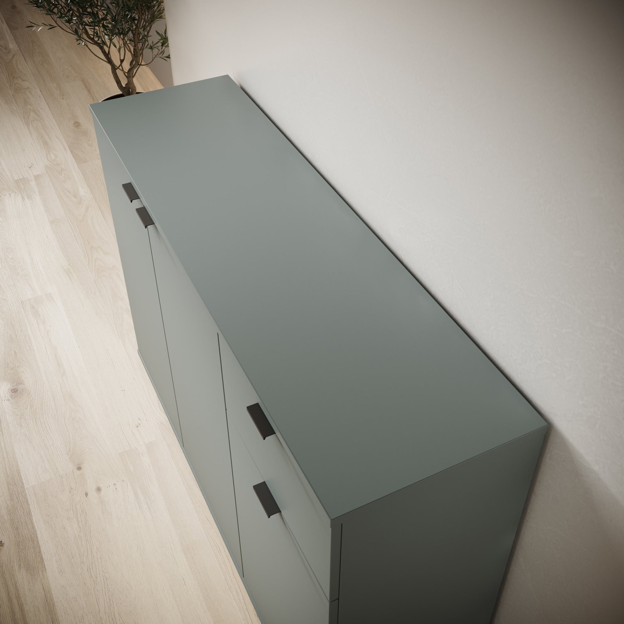 Galeno - Dressoir - Groen - 120x34x82 cm