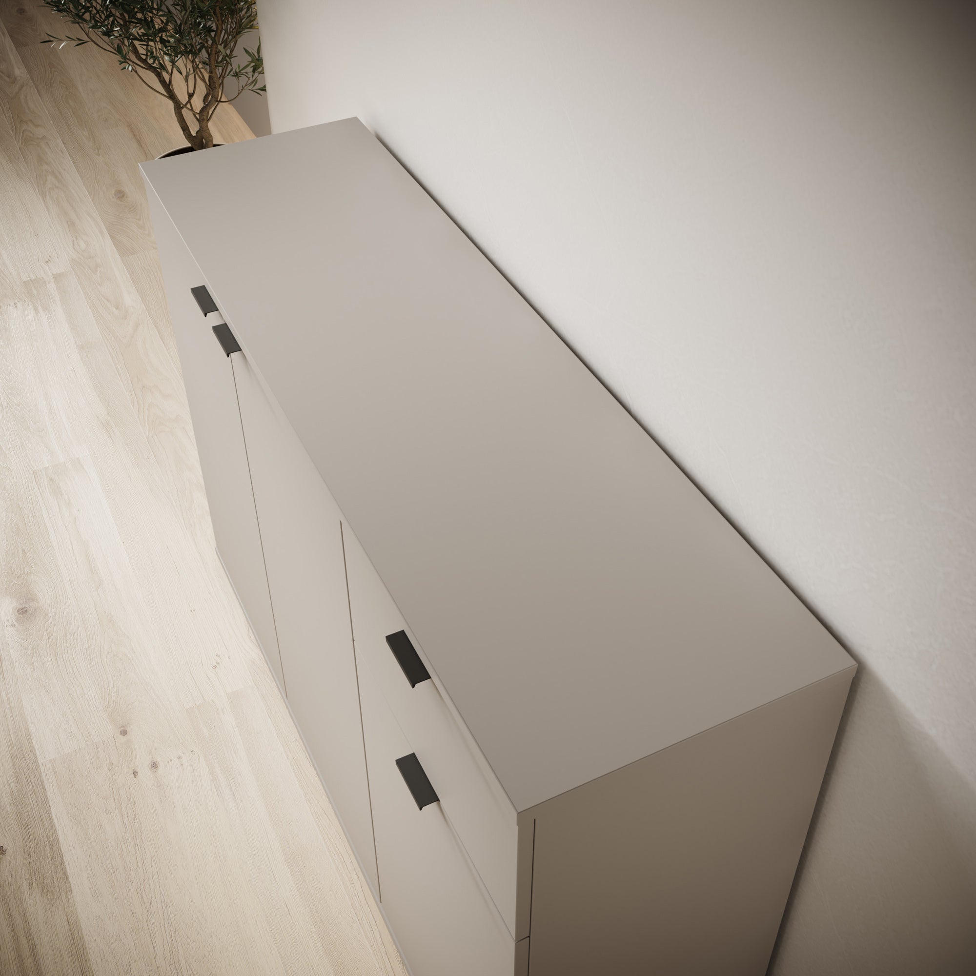 Galeno - Dressoir - Beige - 120x34x82 cm