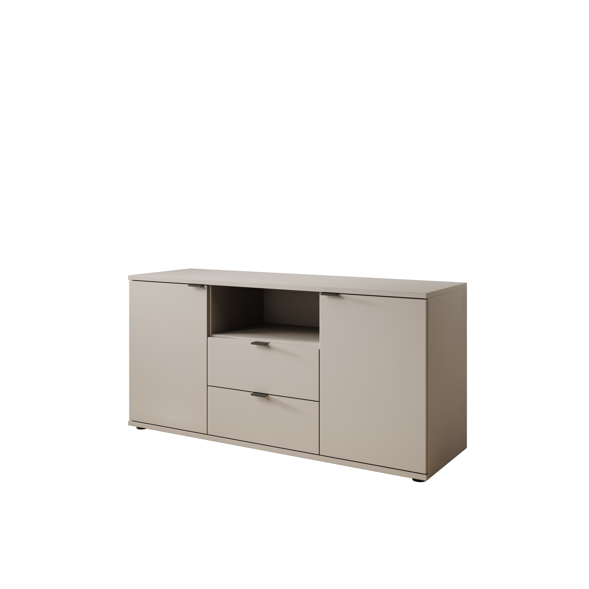 Galeno - TV-Meubel - Beige - 130x41x63 cm