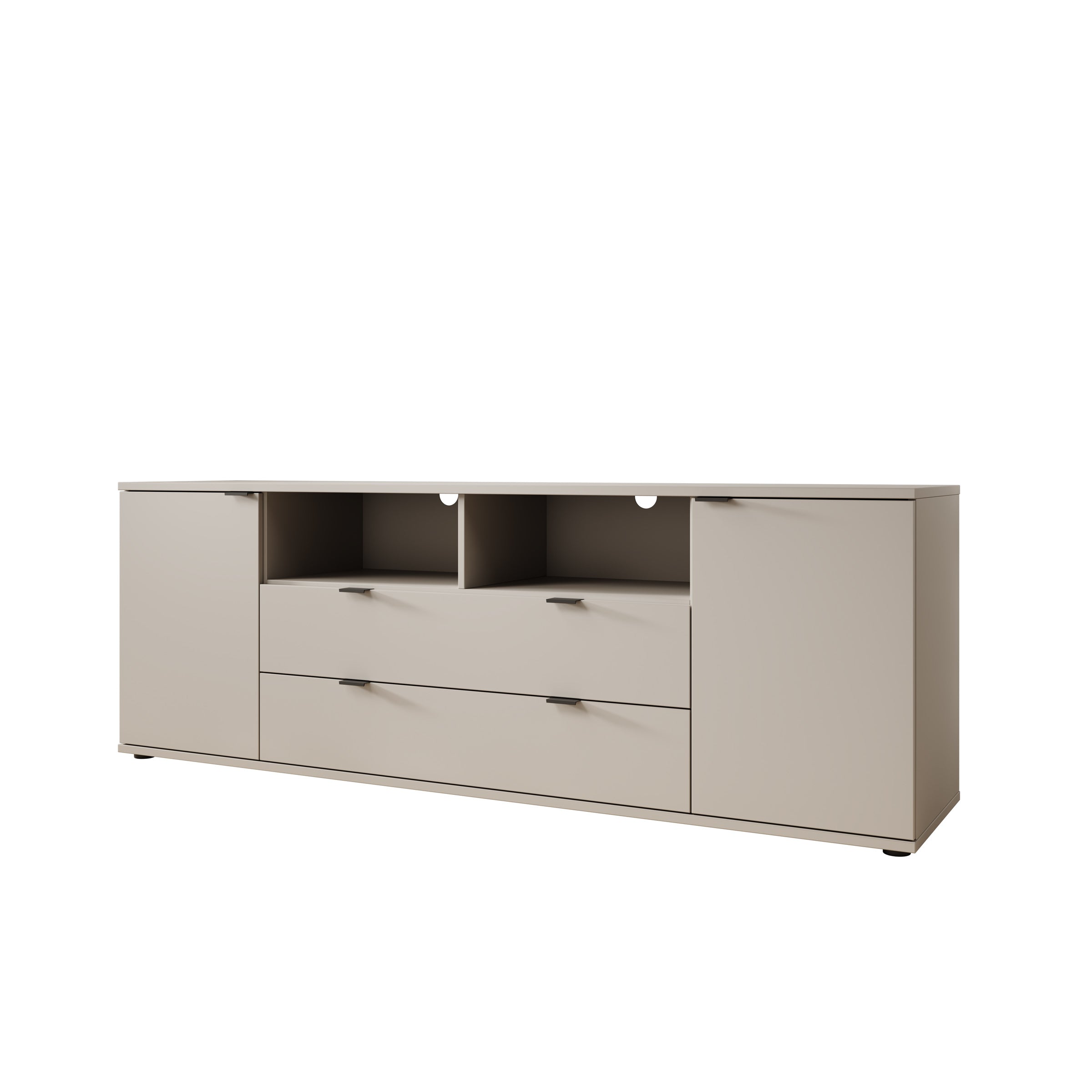 Galeno - TV-Meubel - Beige - 180x41x63 cm
