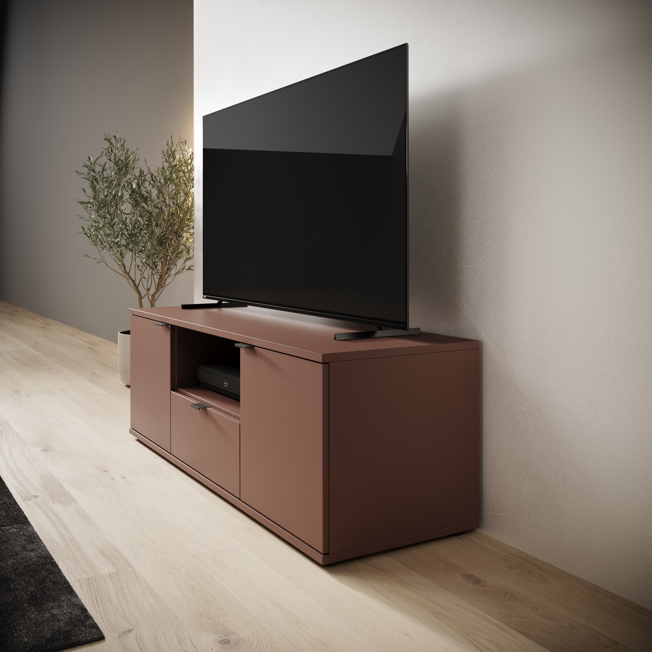 Galeno - TV-Meubel - Oudroze - 130x41x44 cm