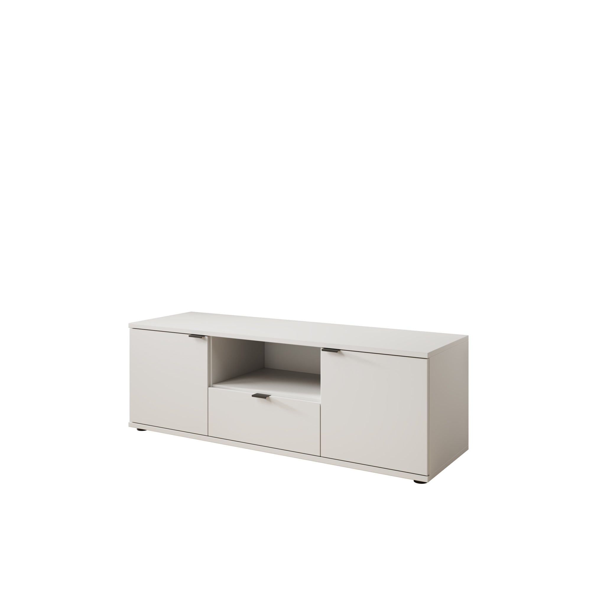 Galeno - TV-Meubel - Wit - 130x41x44 cm