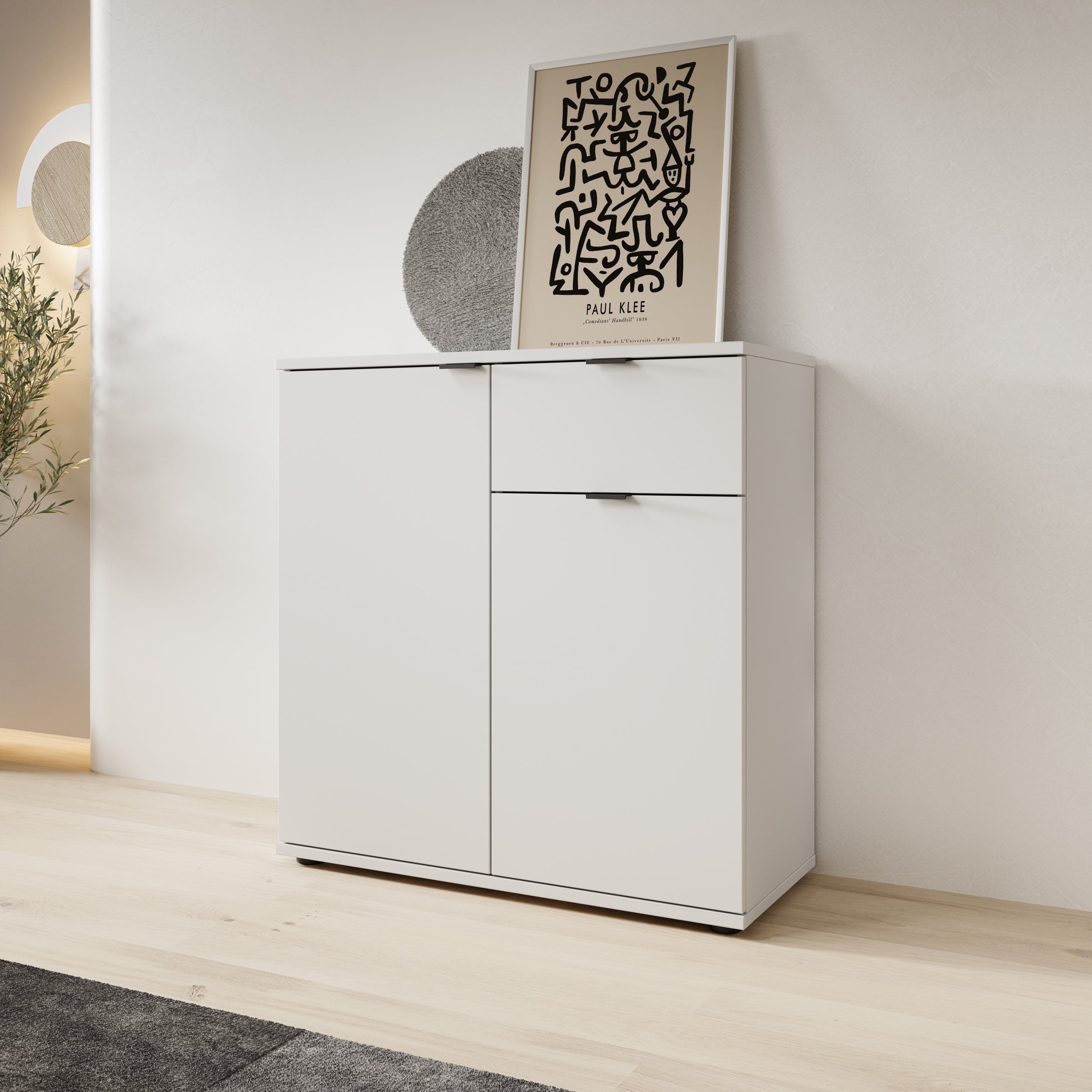 Galeno 2 - Dressoir - Wit - 80x34x82 cm