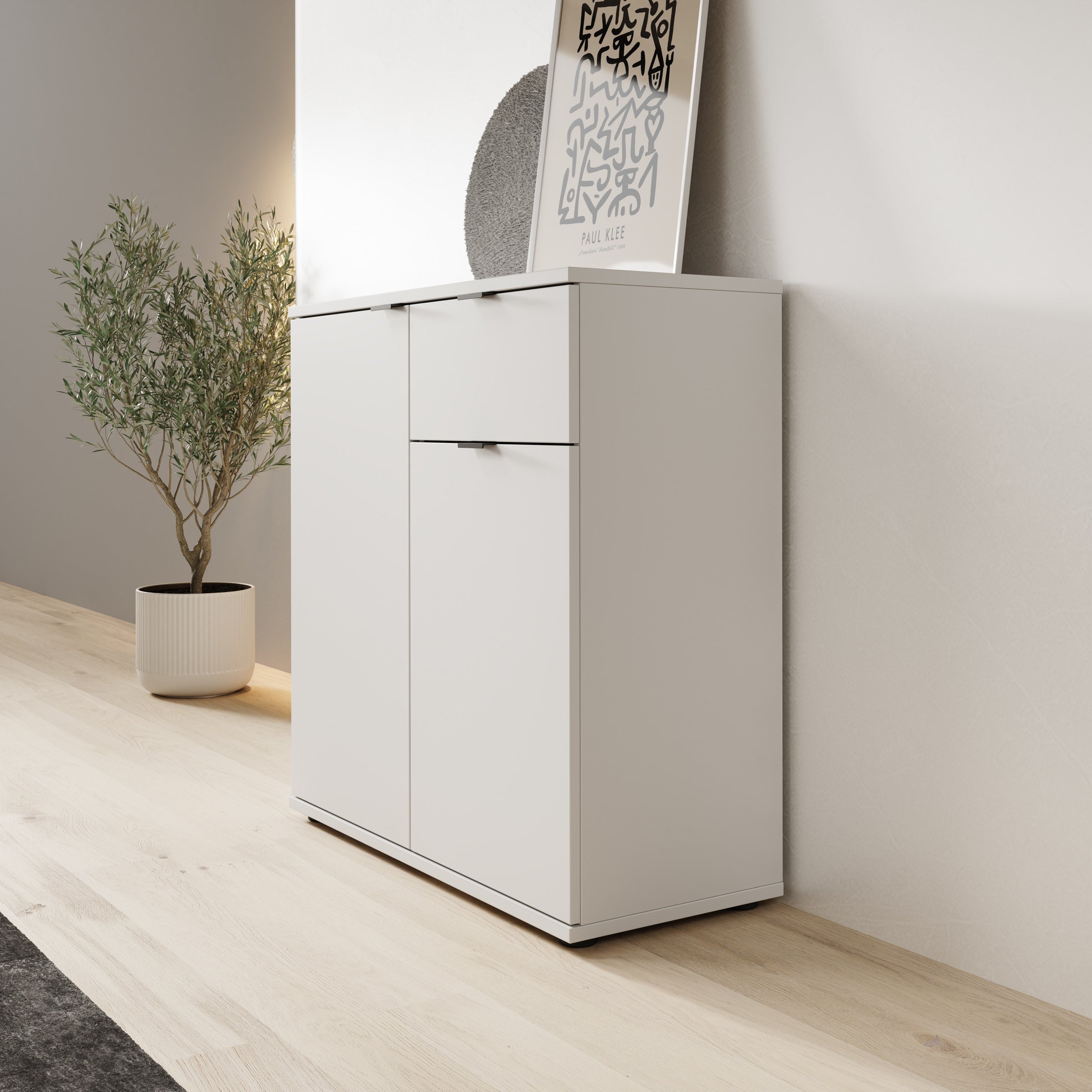 Galeno 2 - Dressoir - Wit - 80x34x82 cm