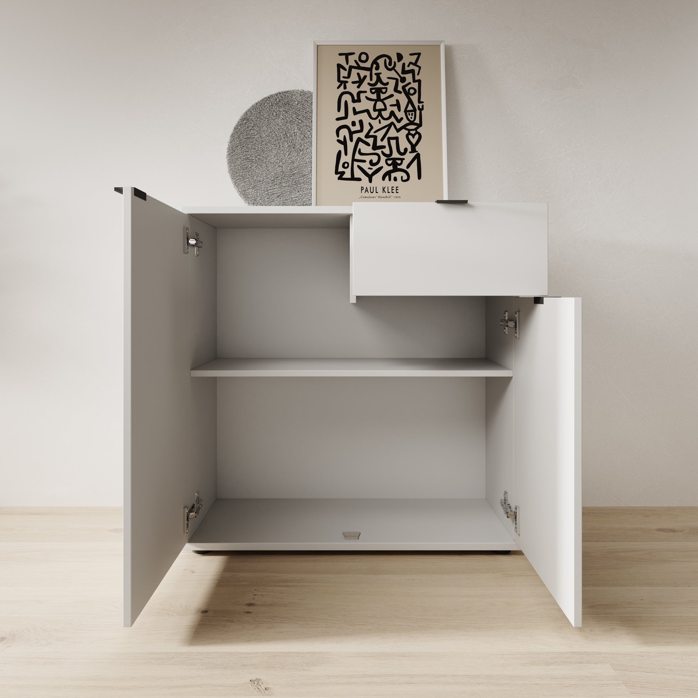 Galeno 2 - Dressoir - Wit - 80x34x82 cm