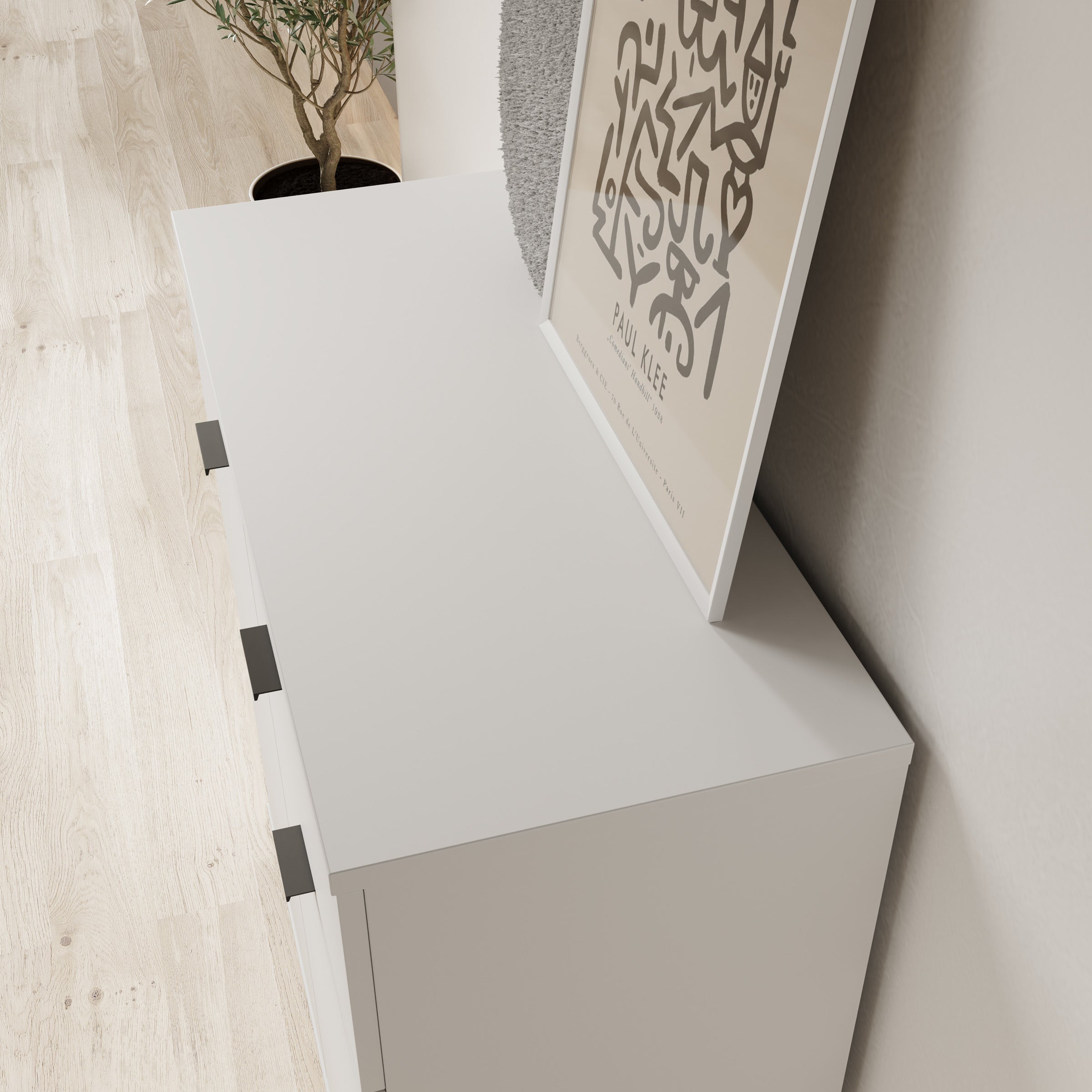 Galeno 2 - Dressoir - Wit - 80x34x82 cm