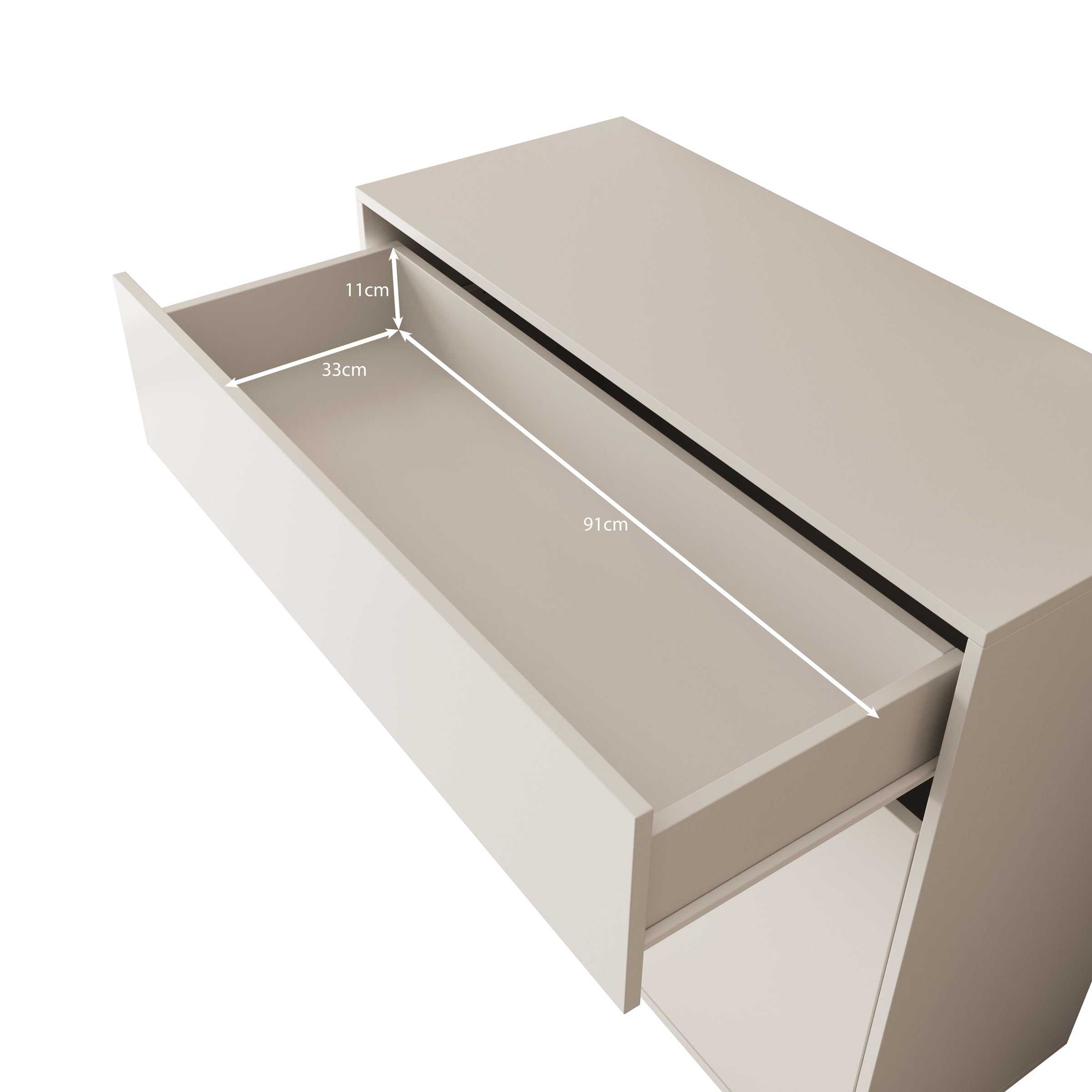 Gideon - Dressoir - Eikenpatroon - 100x40x93 cm