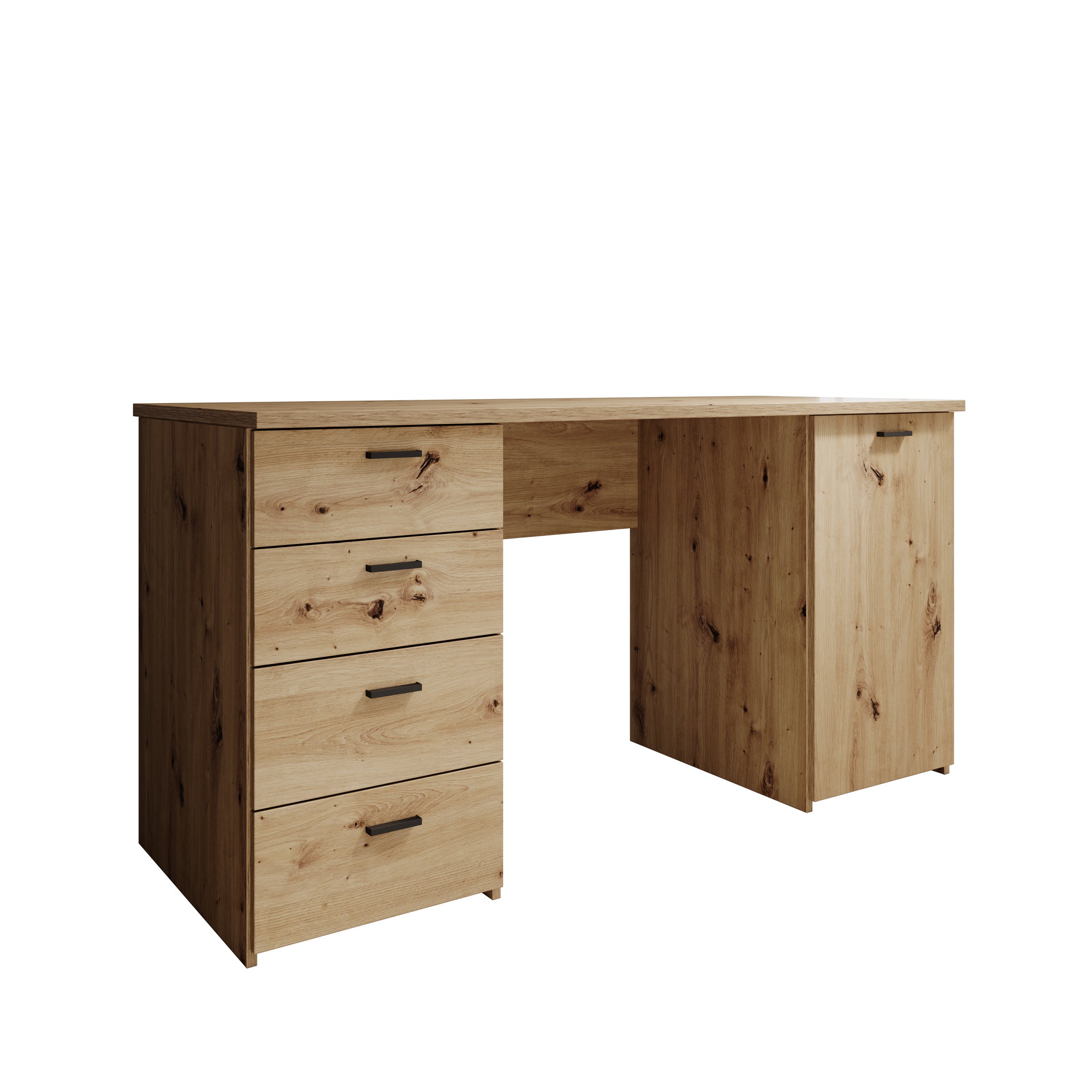 Glymp - Bureau - Eikenpatroon - 145x60x75 cm