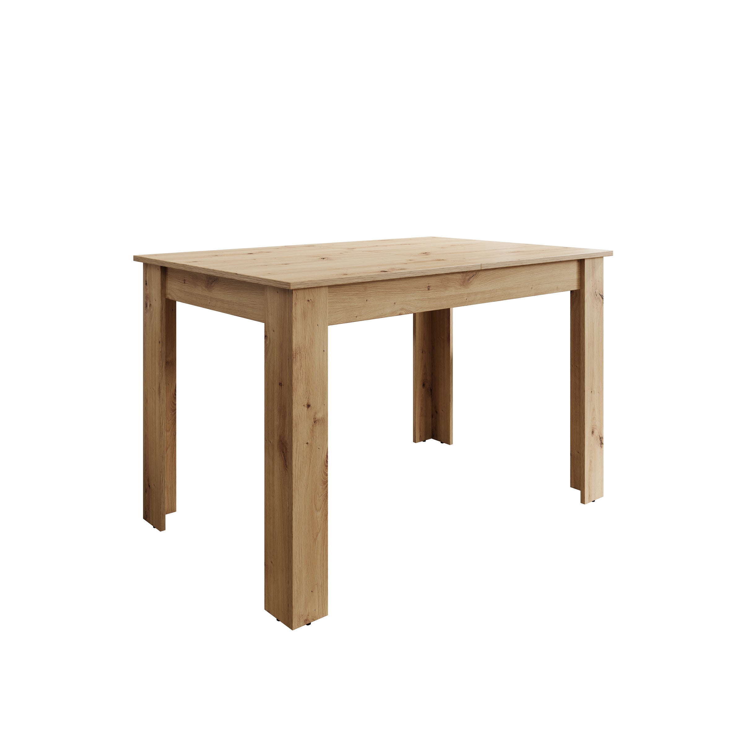 Haverford - Eetkamertafel - Eikenpatroon - 120x80x76cm