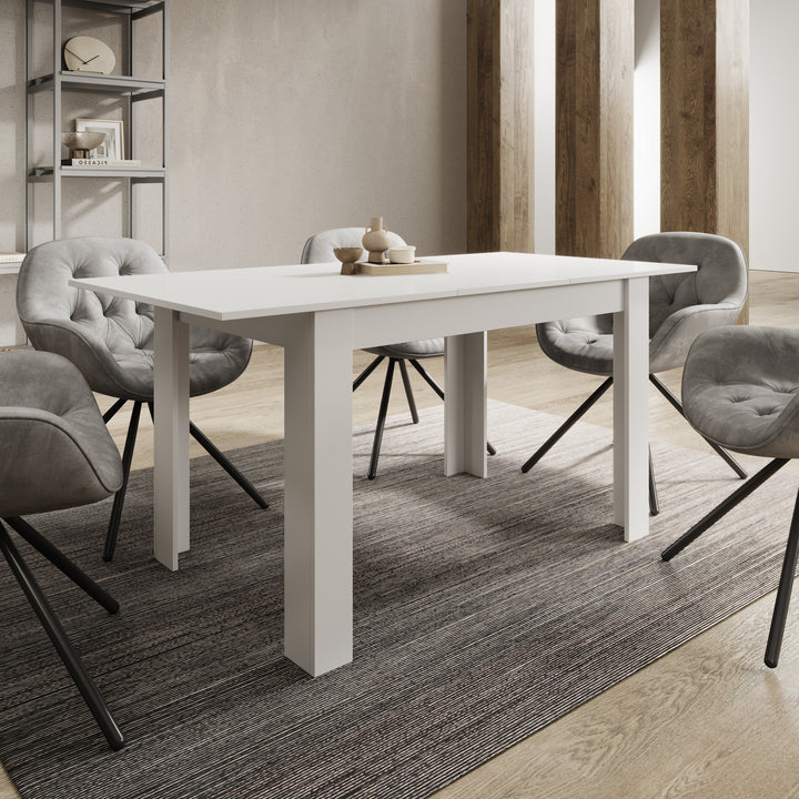 Haverford - Eetkamertafel - Wit - 120x80x76cm