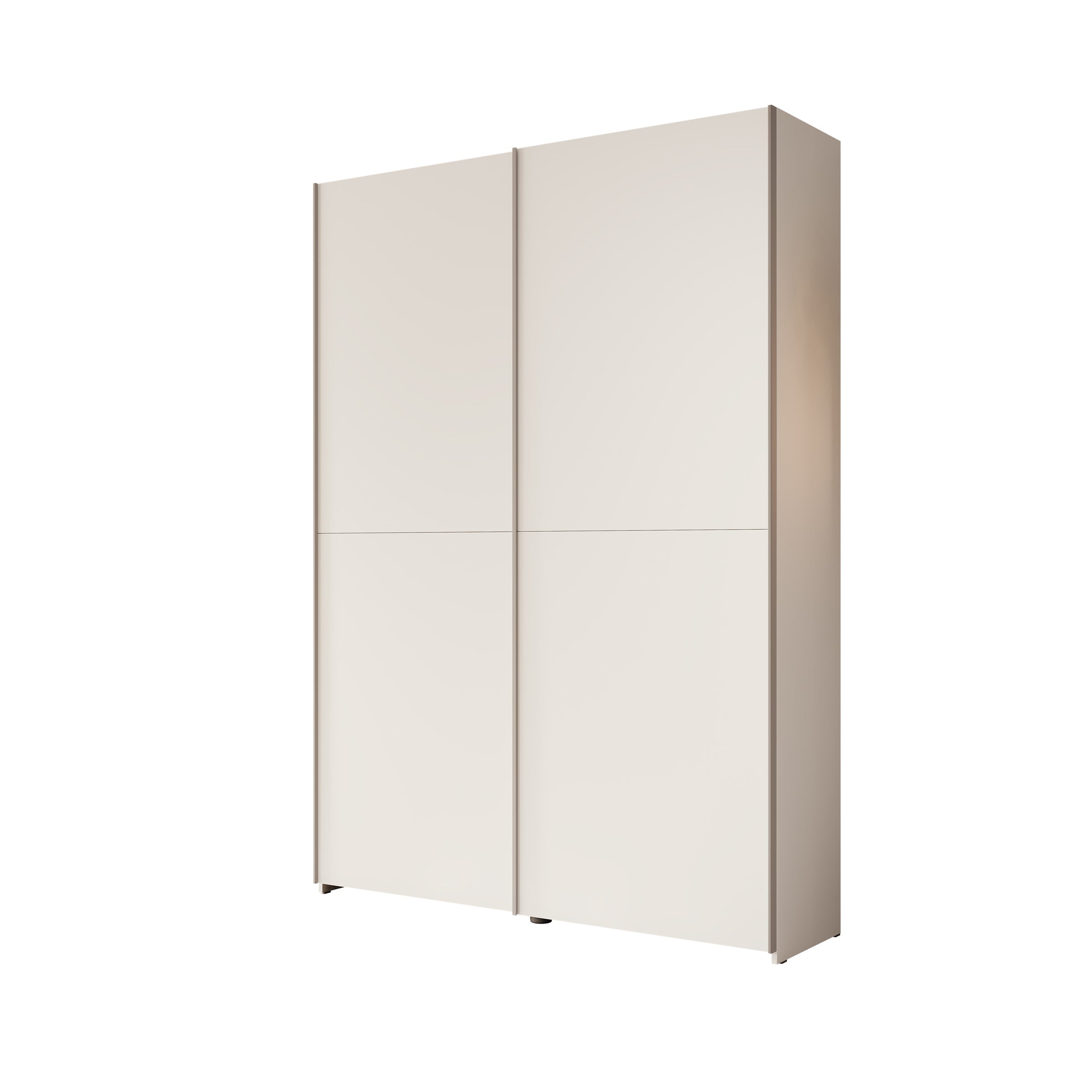 Helvar - Kledingkast met schuifdeuren - Wit - 150x39x211 cm