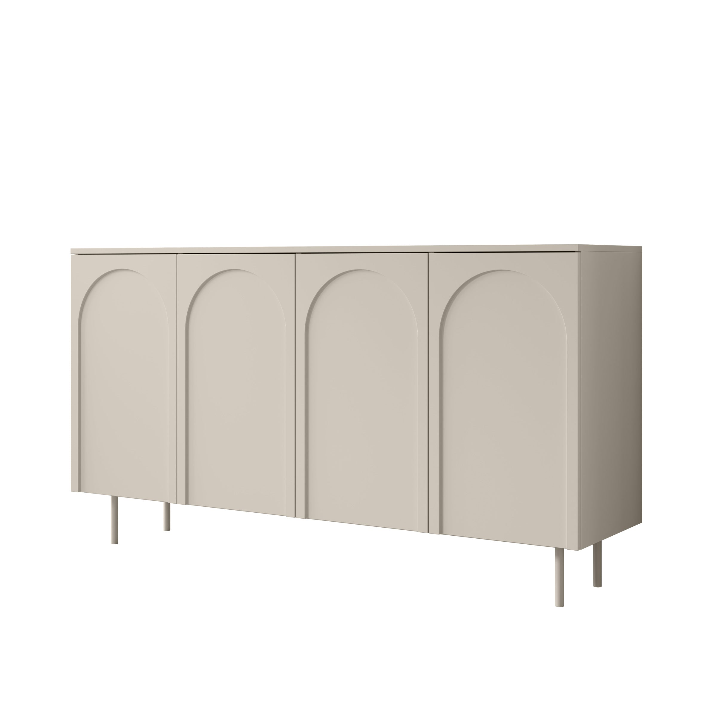 Hilo - Dressoir - Beige - 161x42x88 cm