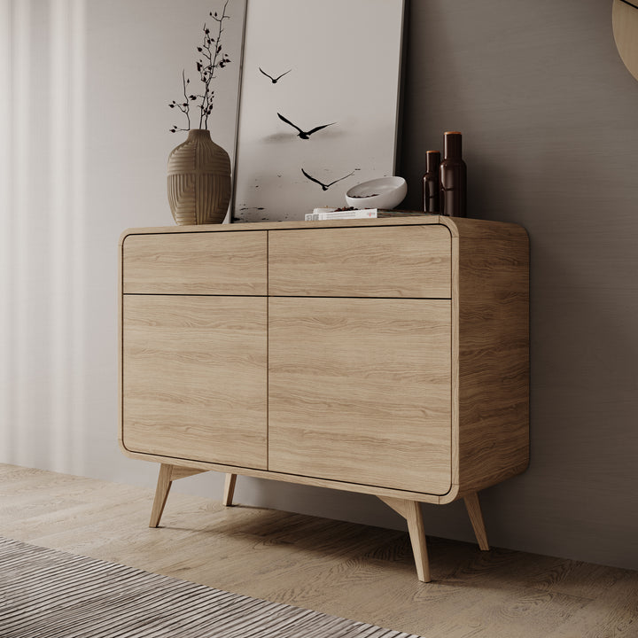 Hoshii - Dressoir - Eikenpatroon - 108x39x84 cm