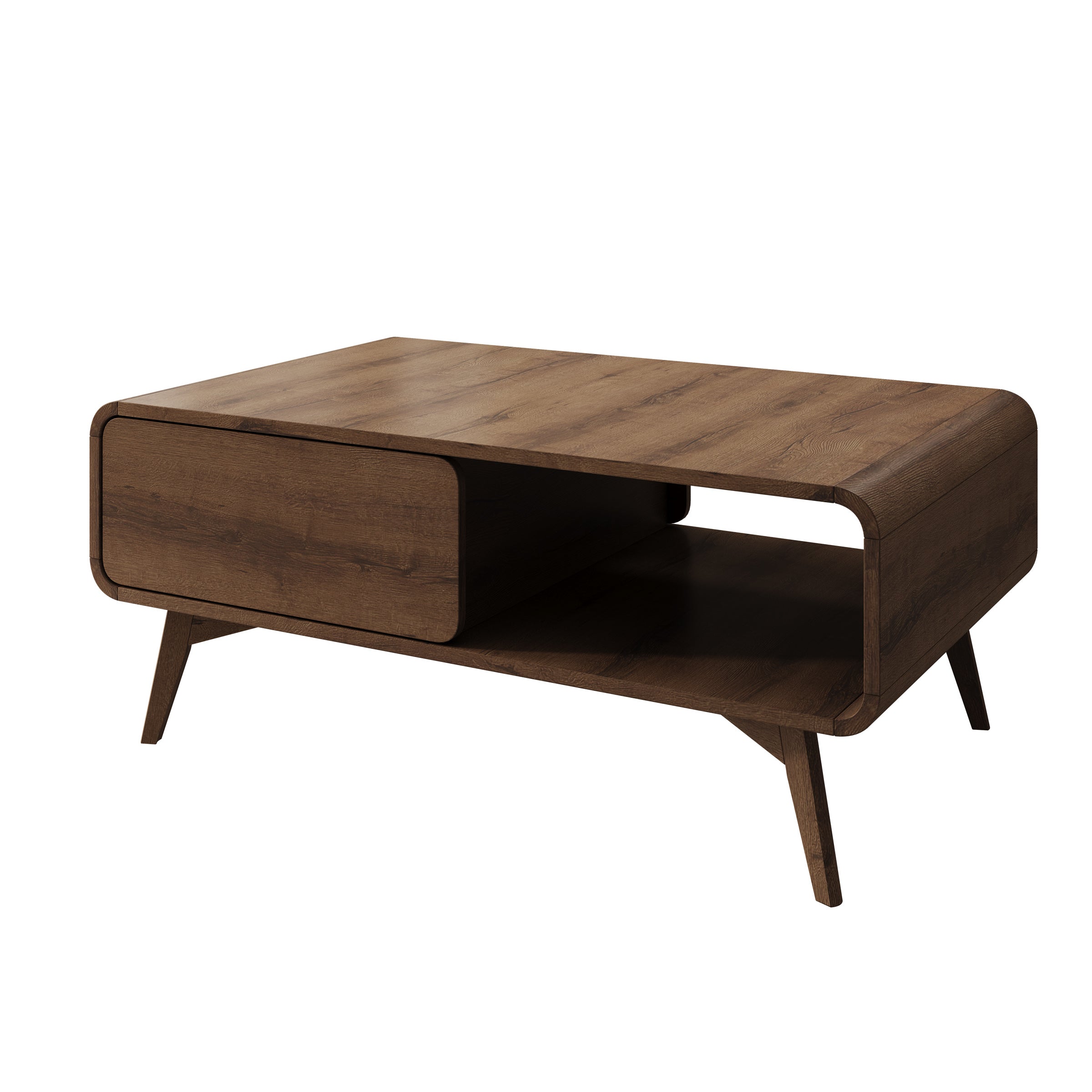 Hoshii - Salontafel - Donker eikenpatroon - 108x65x45 cm