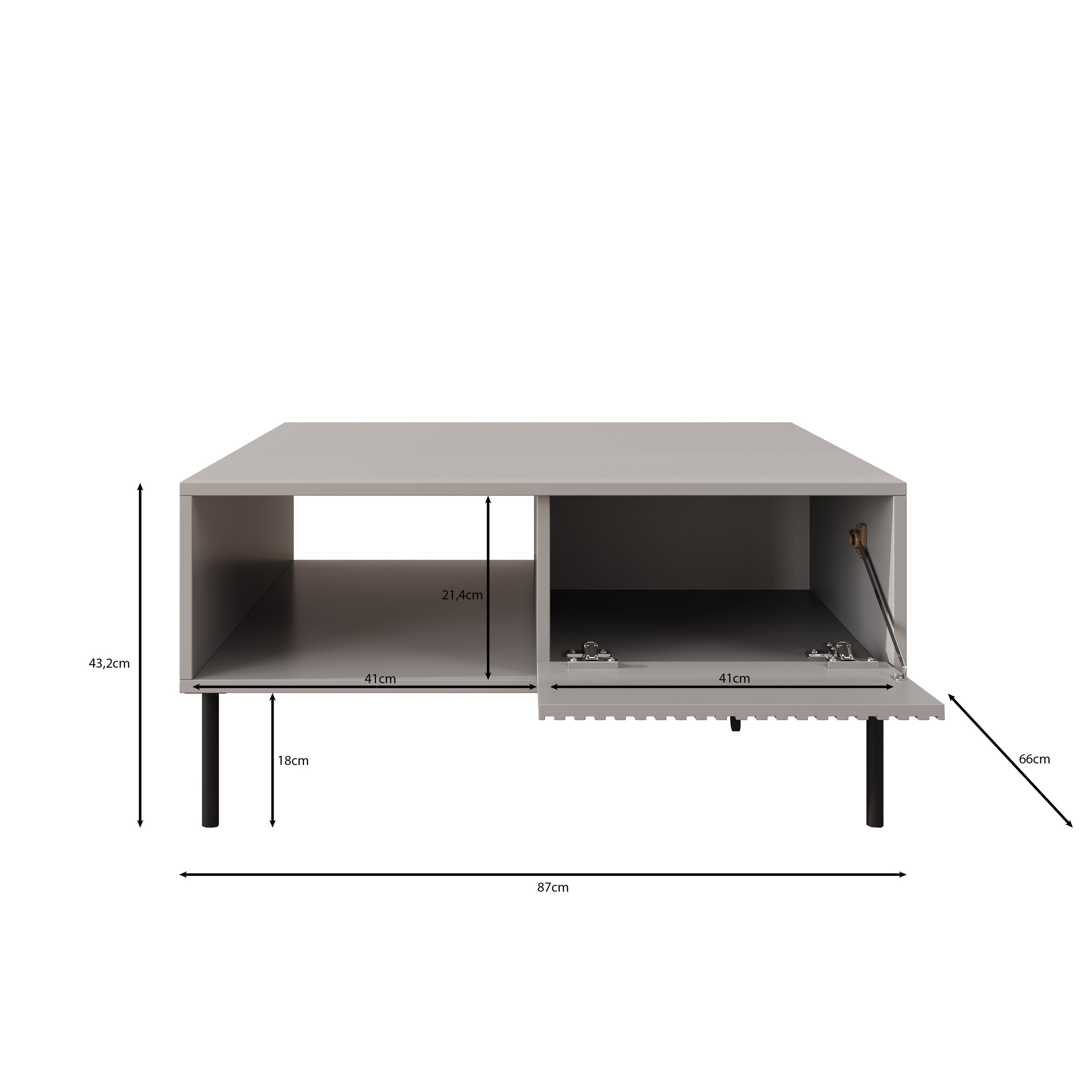 Ilux - Salontafel - Grijs