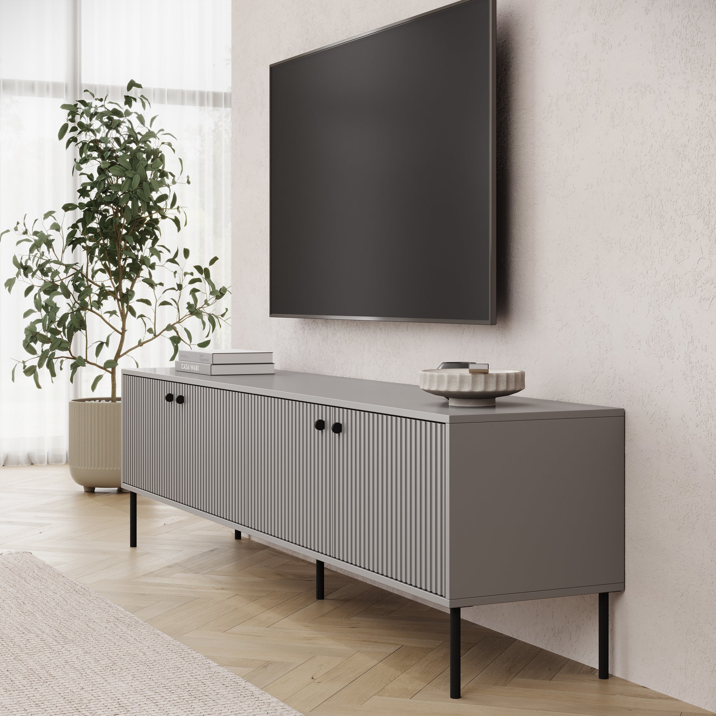 Ilux - TV-Meubel - Grijs