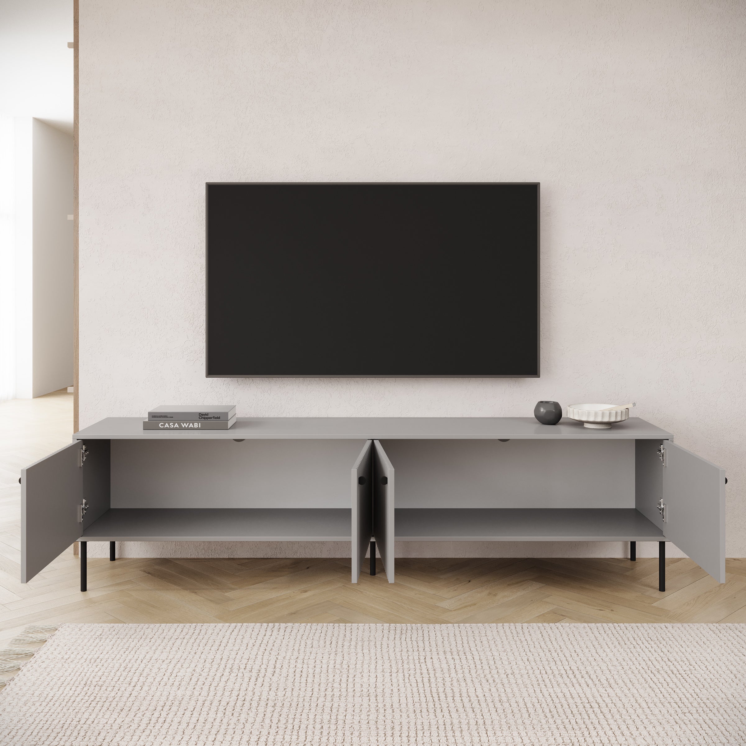 Ilux - TV-Meubel - Grijs
