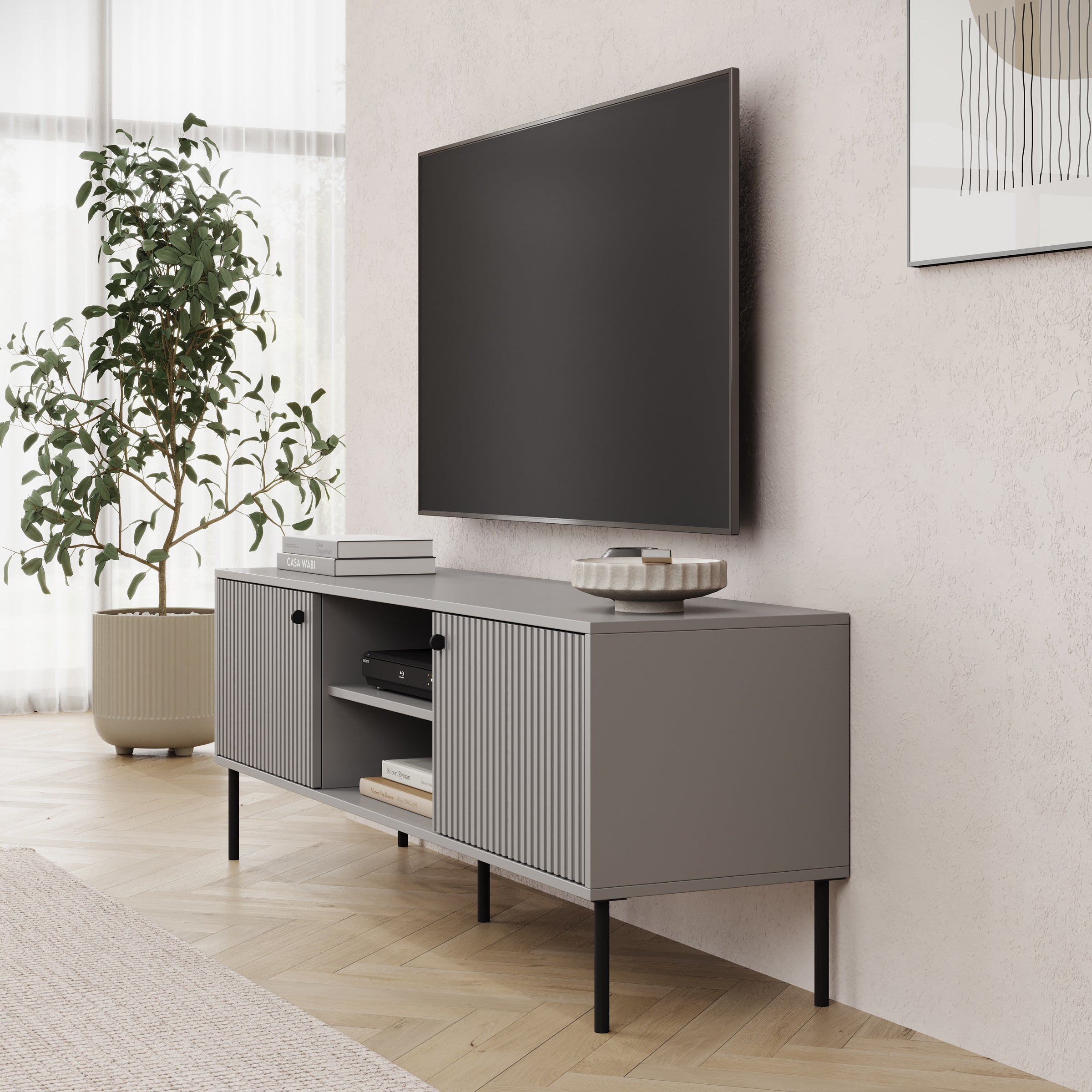 Ilux - TV-Meubel - Grijs
