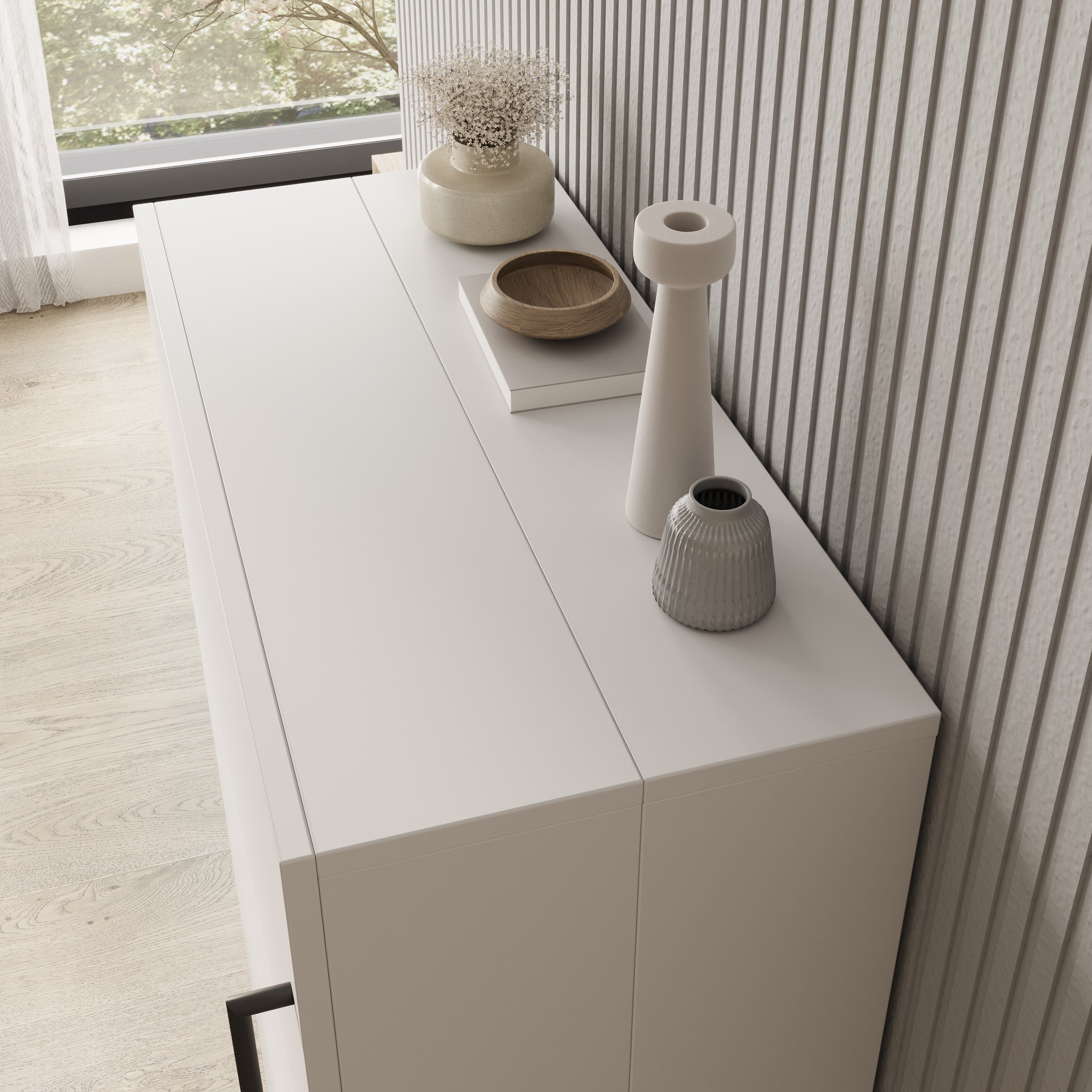 Inverly - Schoenenkast - Wit - 68x33x113 cm