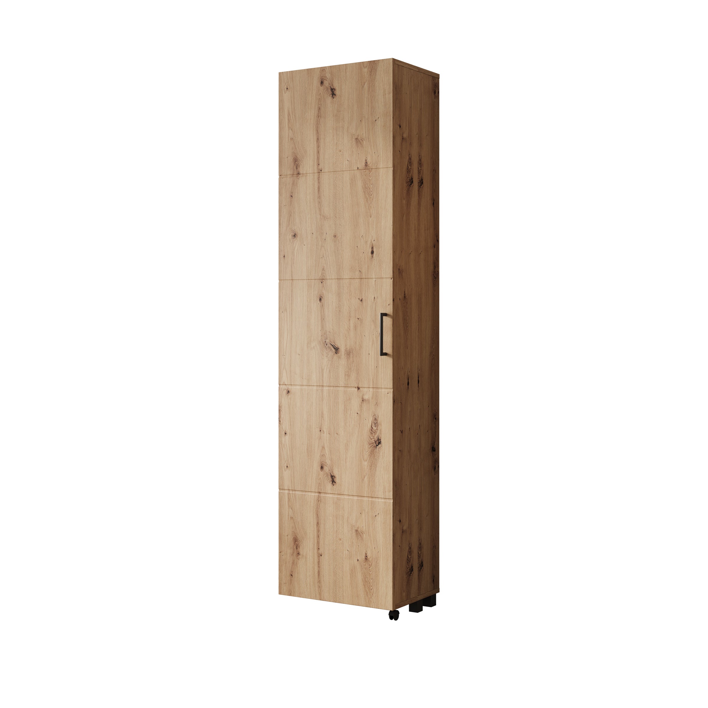 Inverly - Schoenenkast - Eikenpatroon - 46x33x185 cm