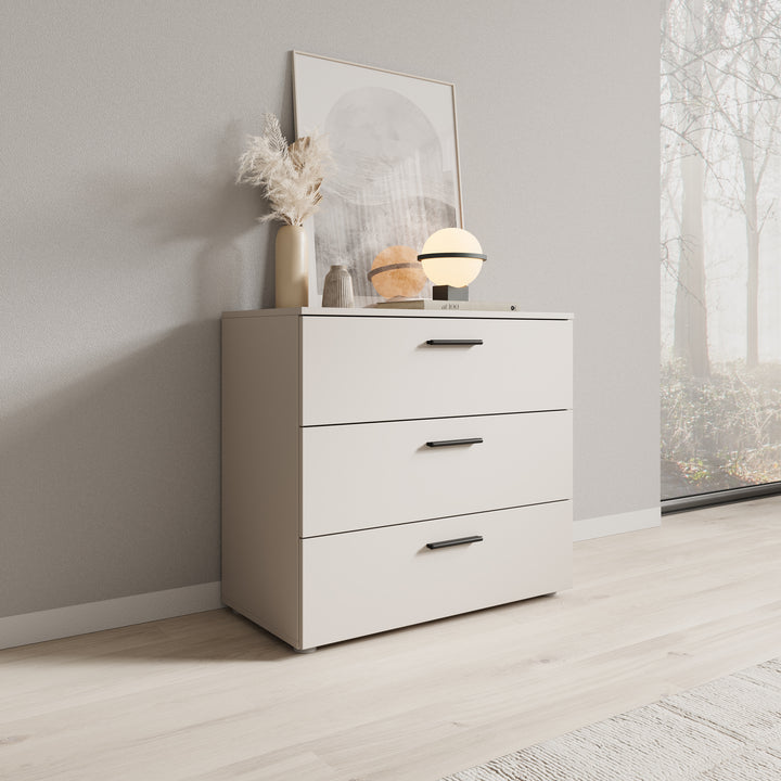 Isandro - Ladekast - Beige - 80x41x84 cm