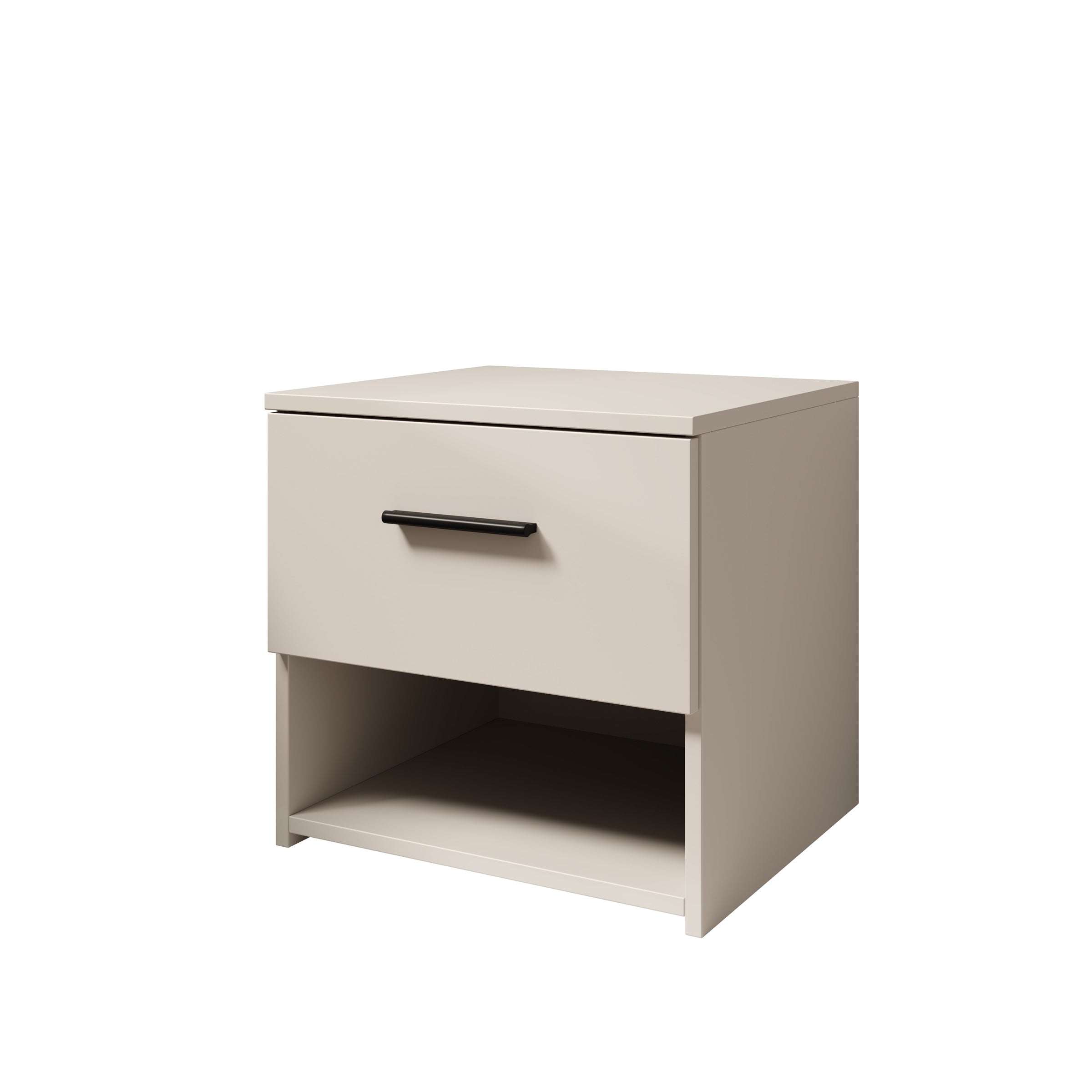 Isandro - Nachtkastje - Beige - 45x41x44 cm