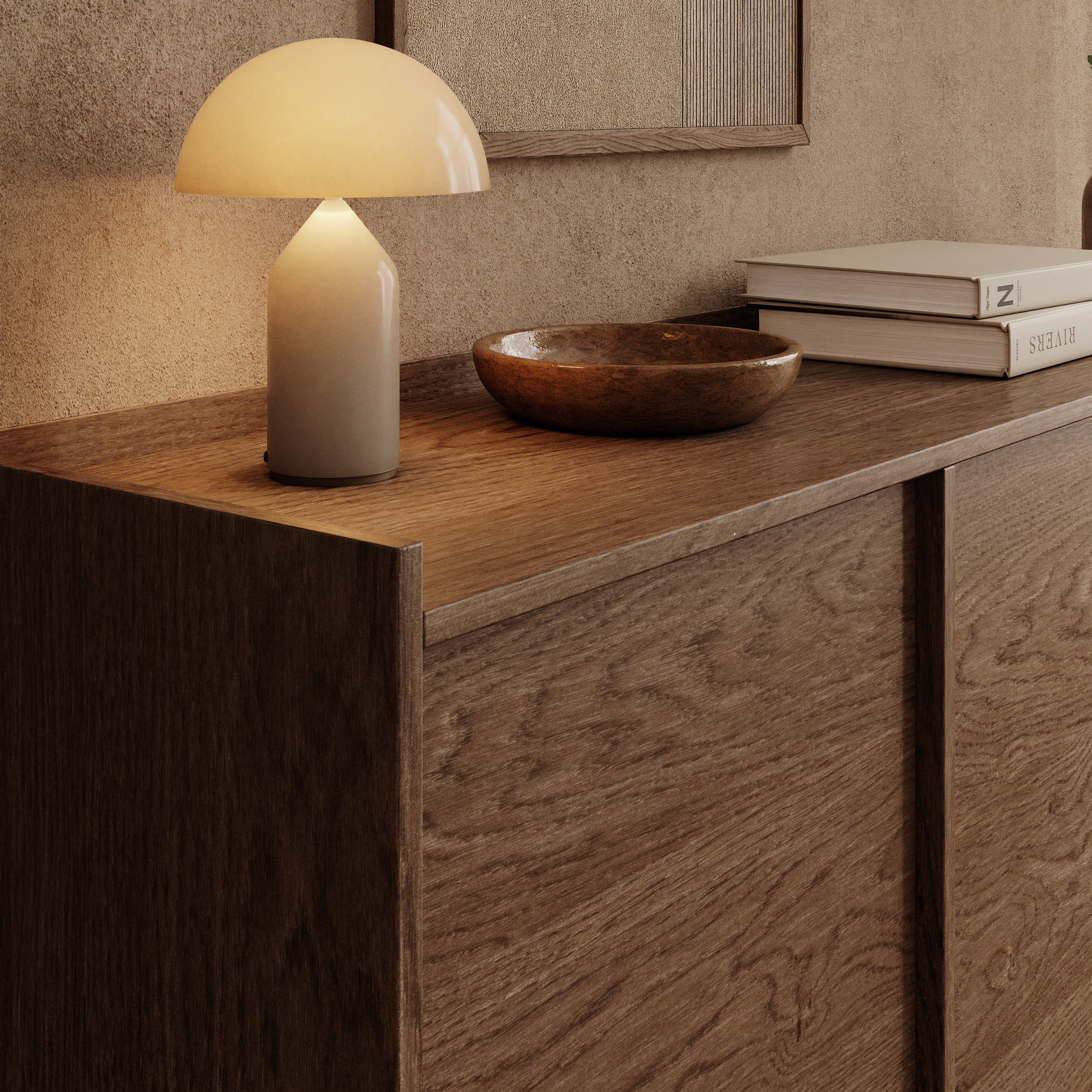 Jaxon - Dressoir - Donker eikenpatroon - 152x38x90 cm