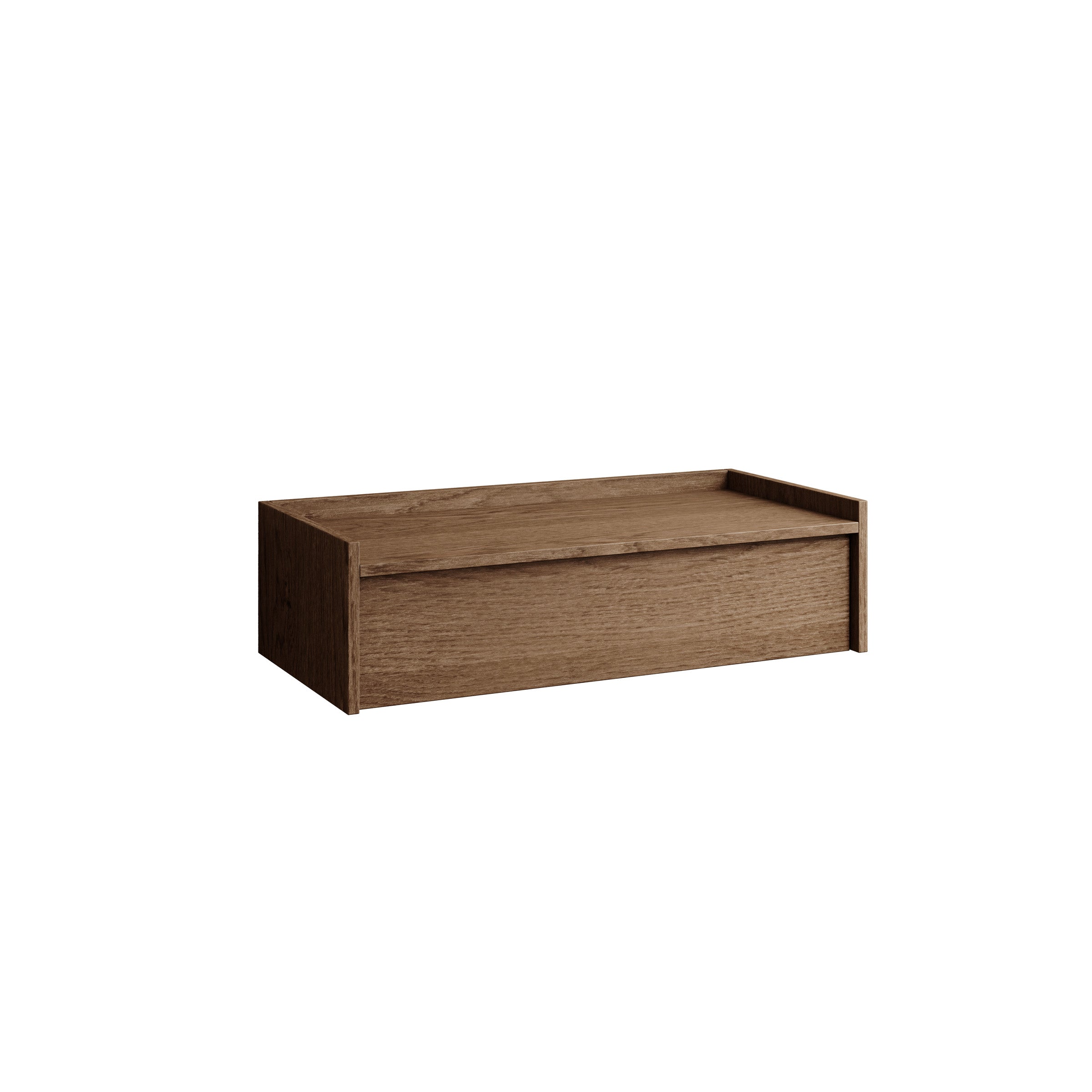 Jaxon - Kaptafel - Donker eikenpatroon - 80x34x22 cm