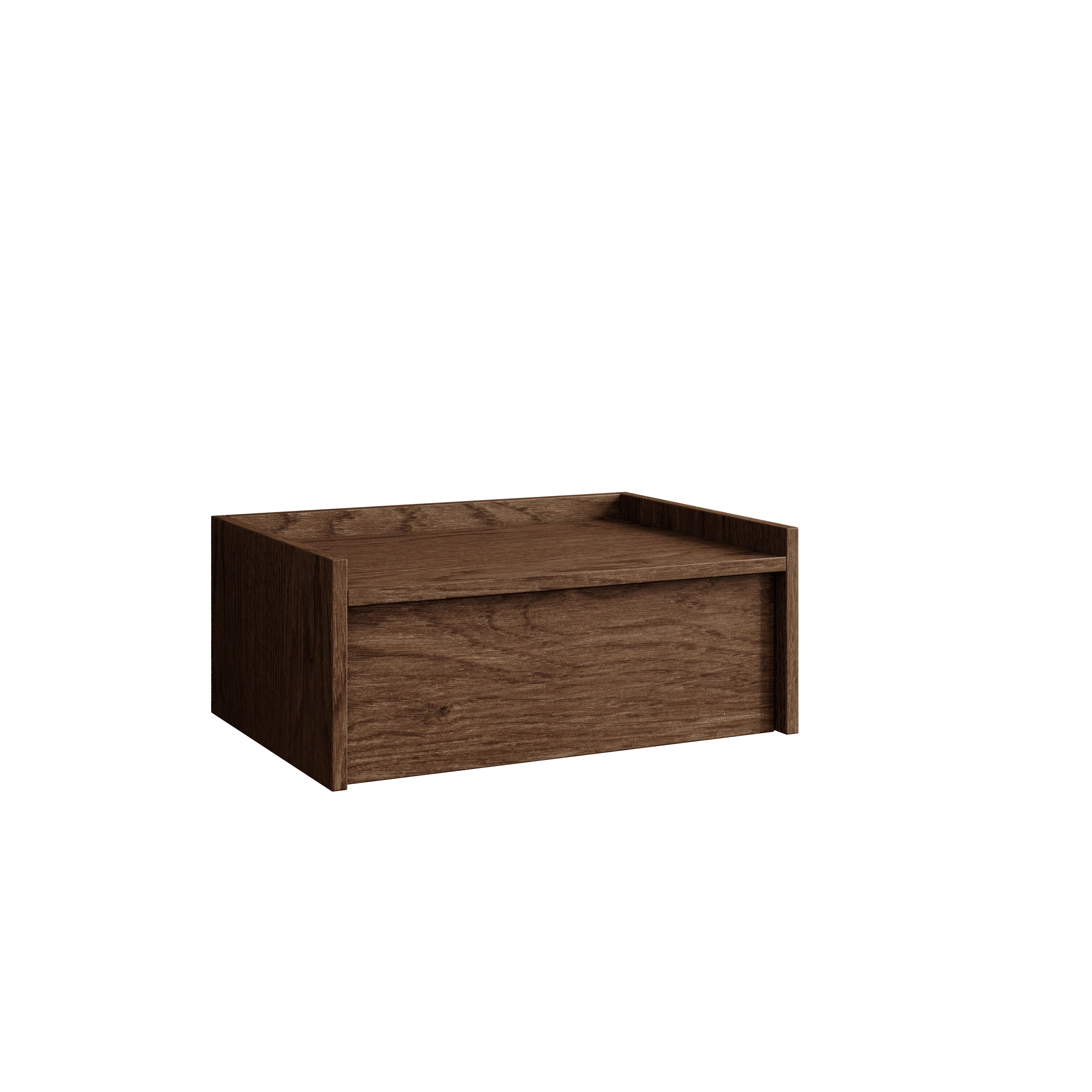 Jaxon - Nachtkastje - Donker eikenpatroon - 53x34x22 cm