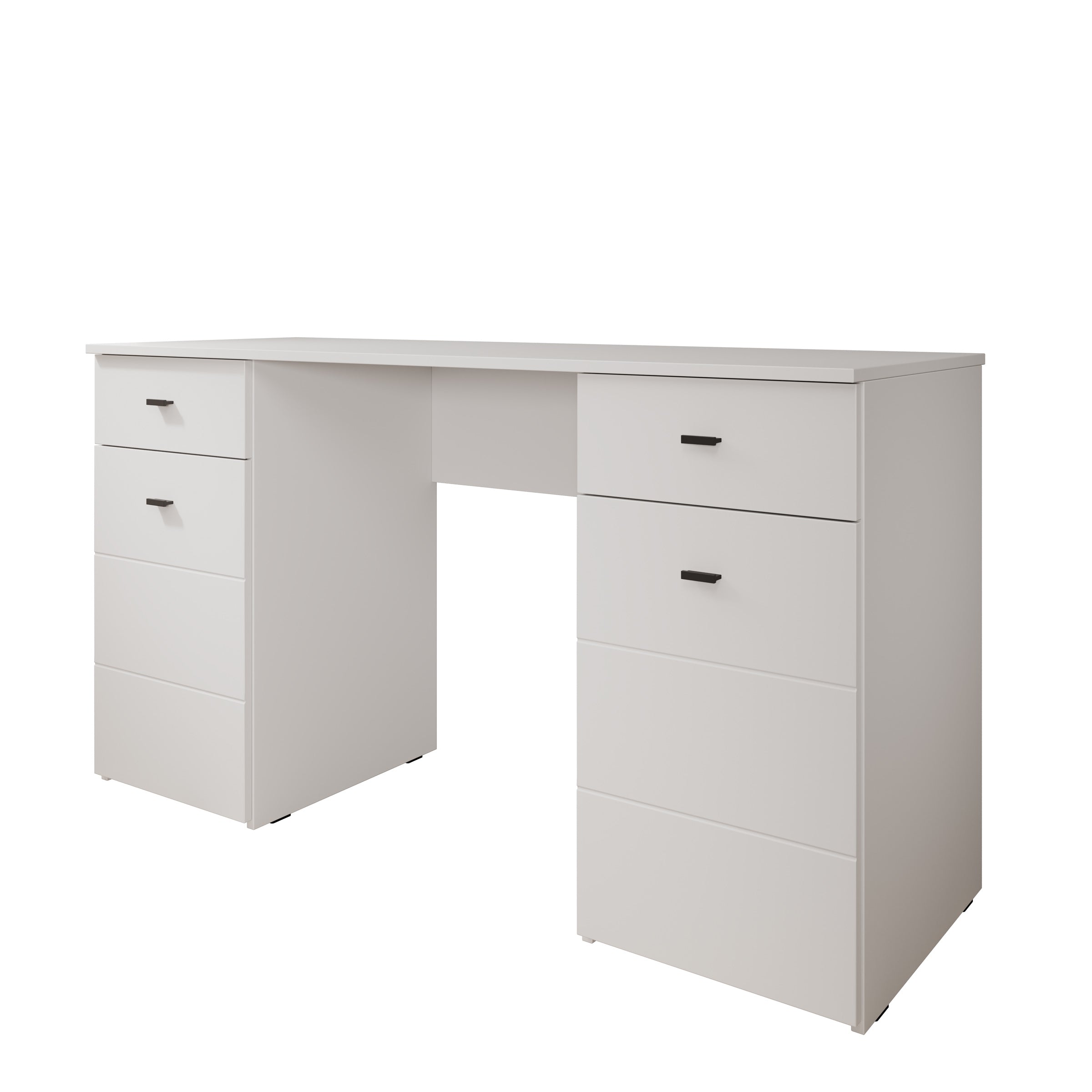 Kano - Bureau - Wit - 140x50x77 cm