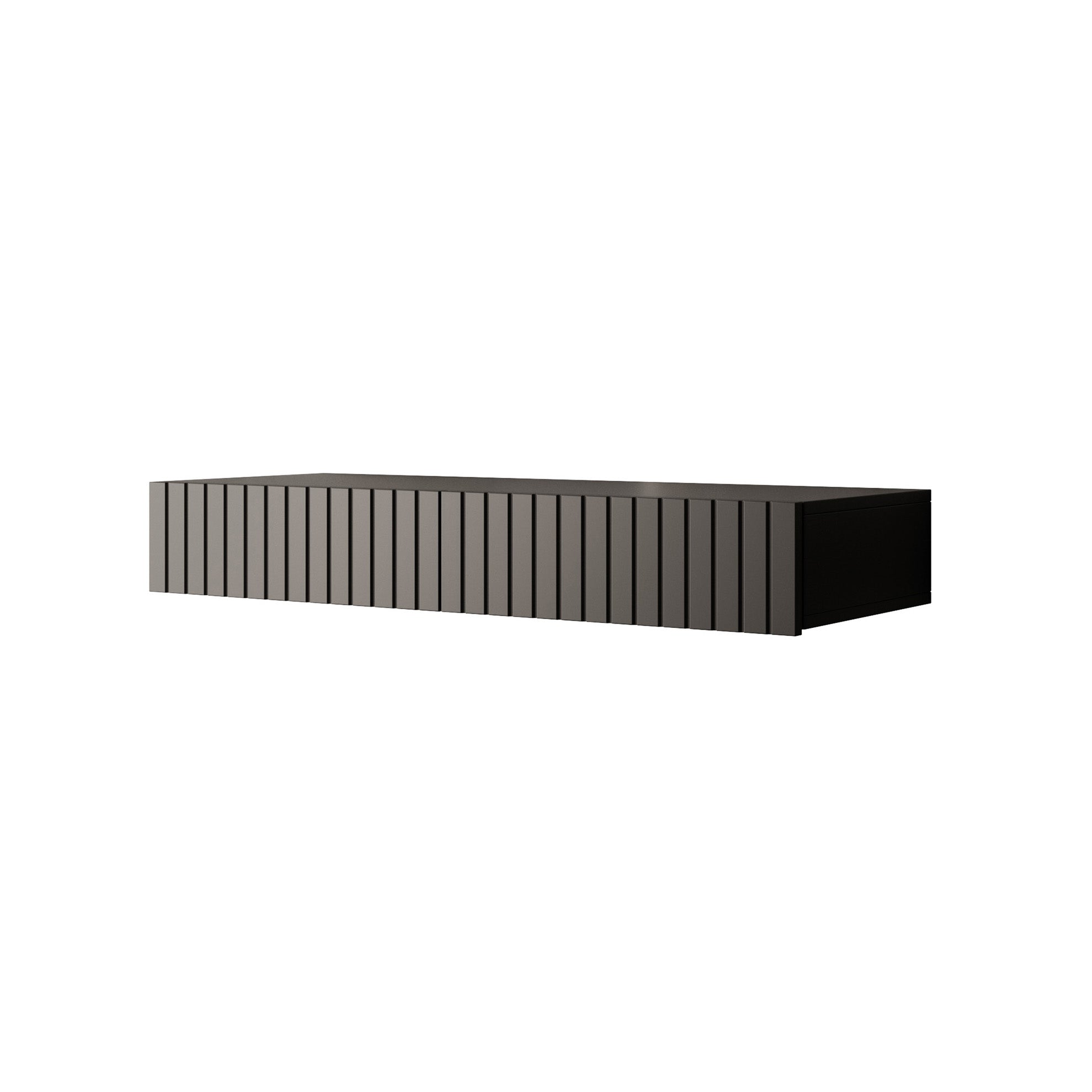 King - Kaptafel - Mat Zwart - 100x41 cm