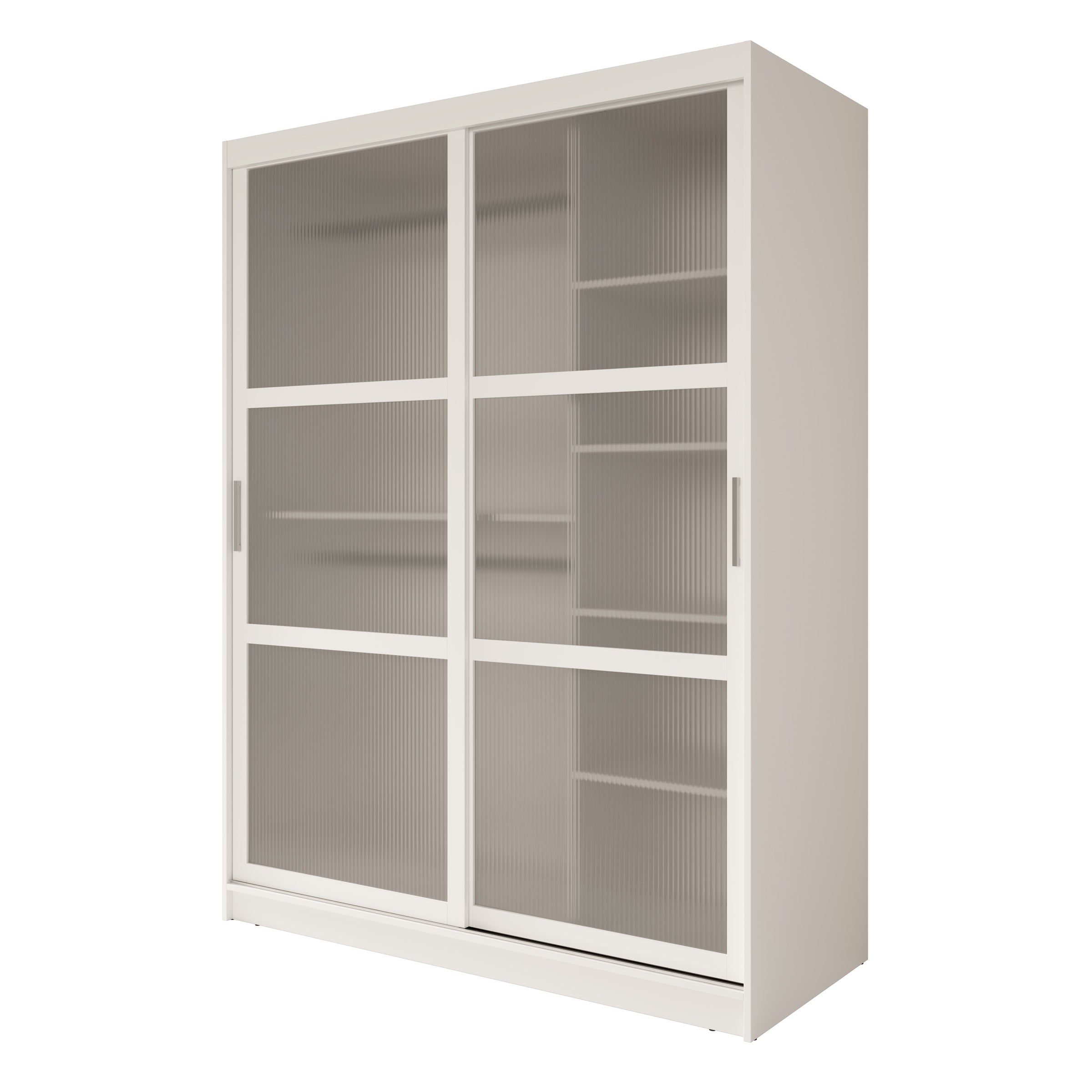 Fessaro - Kledingkast - Wit - 150x62x200 cm