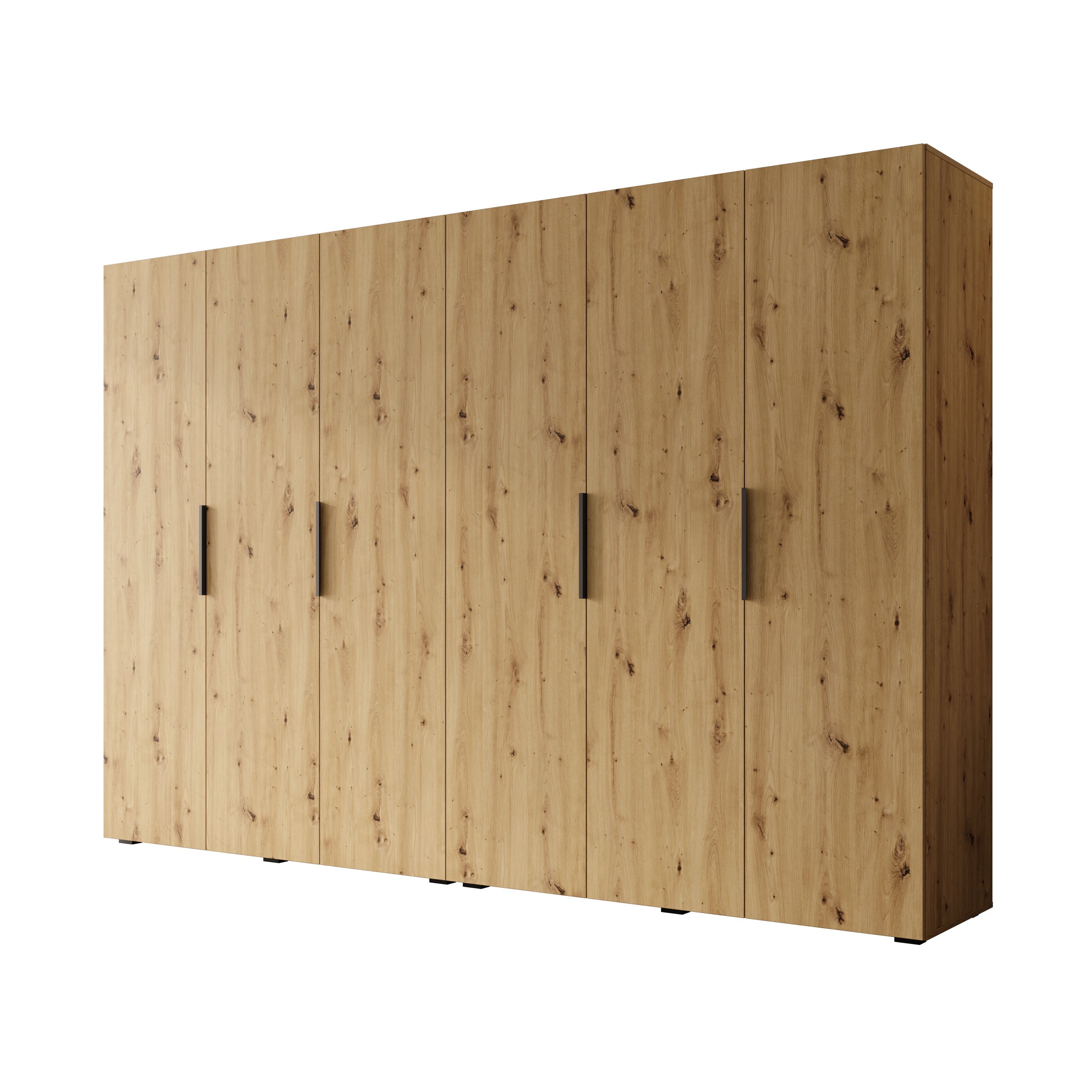 Marquesa - Kledingkast - Eiken - 300x50x202 cm