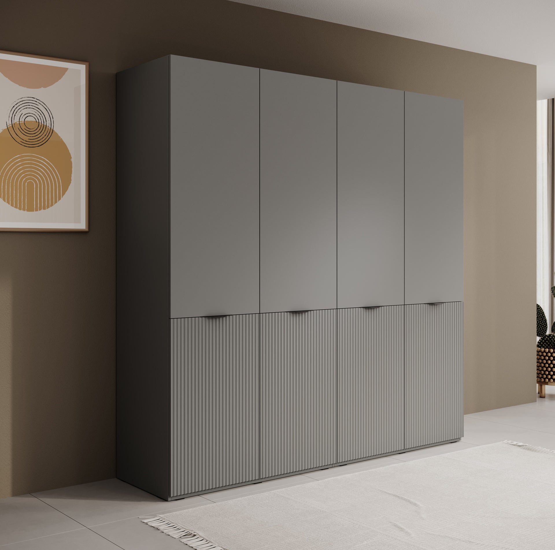 Kledingkast Baltic | Beige | 120 cm | met spiegel | Levertijd 4-7 werkdagen – | webshop die gespecialiseerd is in design meubels Kledingkast Baltic | Beige | 120 cm | met spiegel | Levertijd 4-7 werkdagen – | webshop die gespecialiseerd is in design meubels