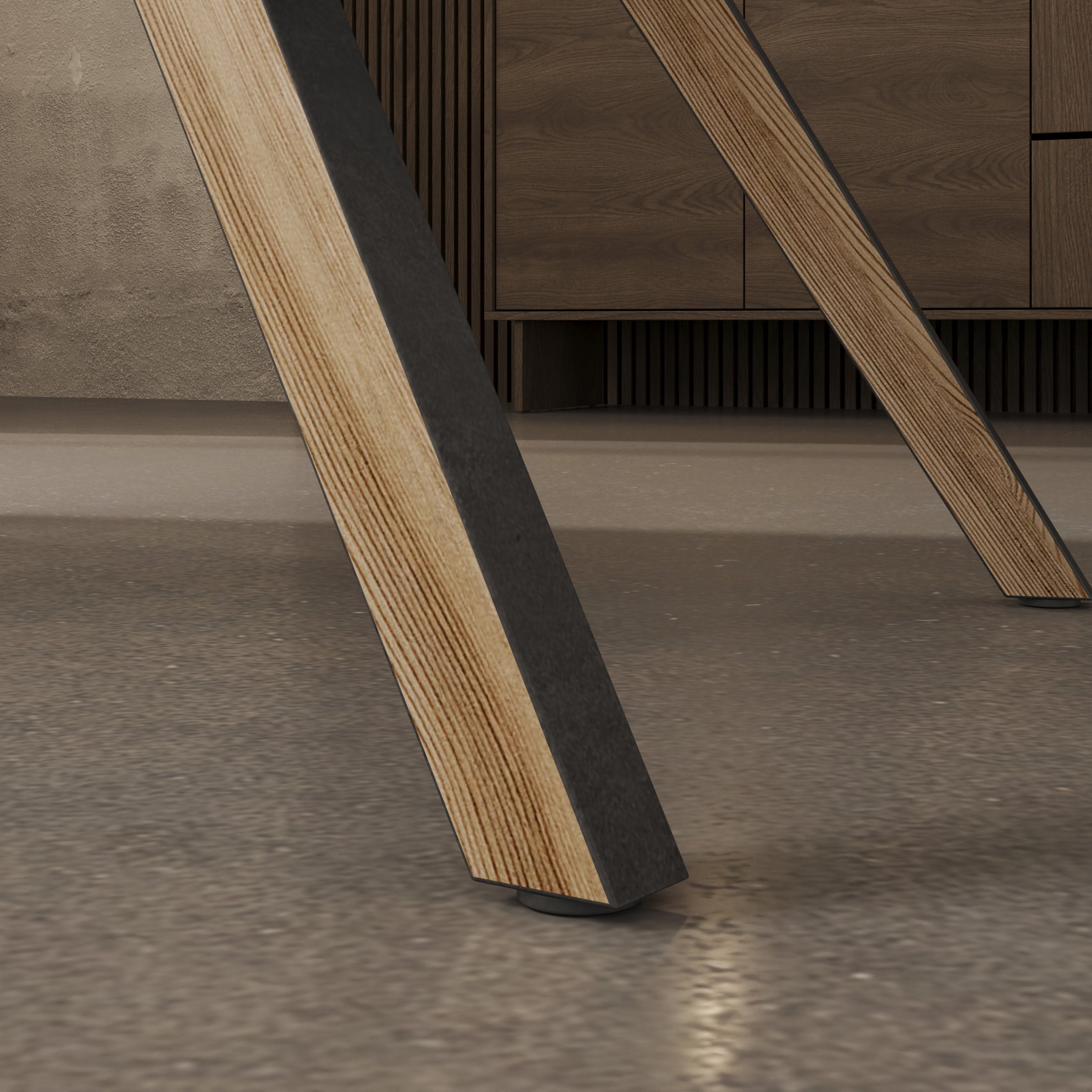 Kokomo - Eetkamertafel - Zwart keramiek - Uitschuifbaar - 165x100x76 cm