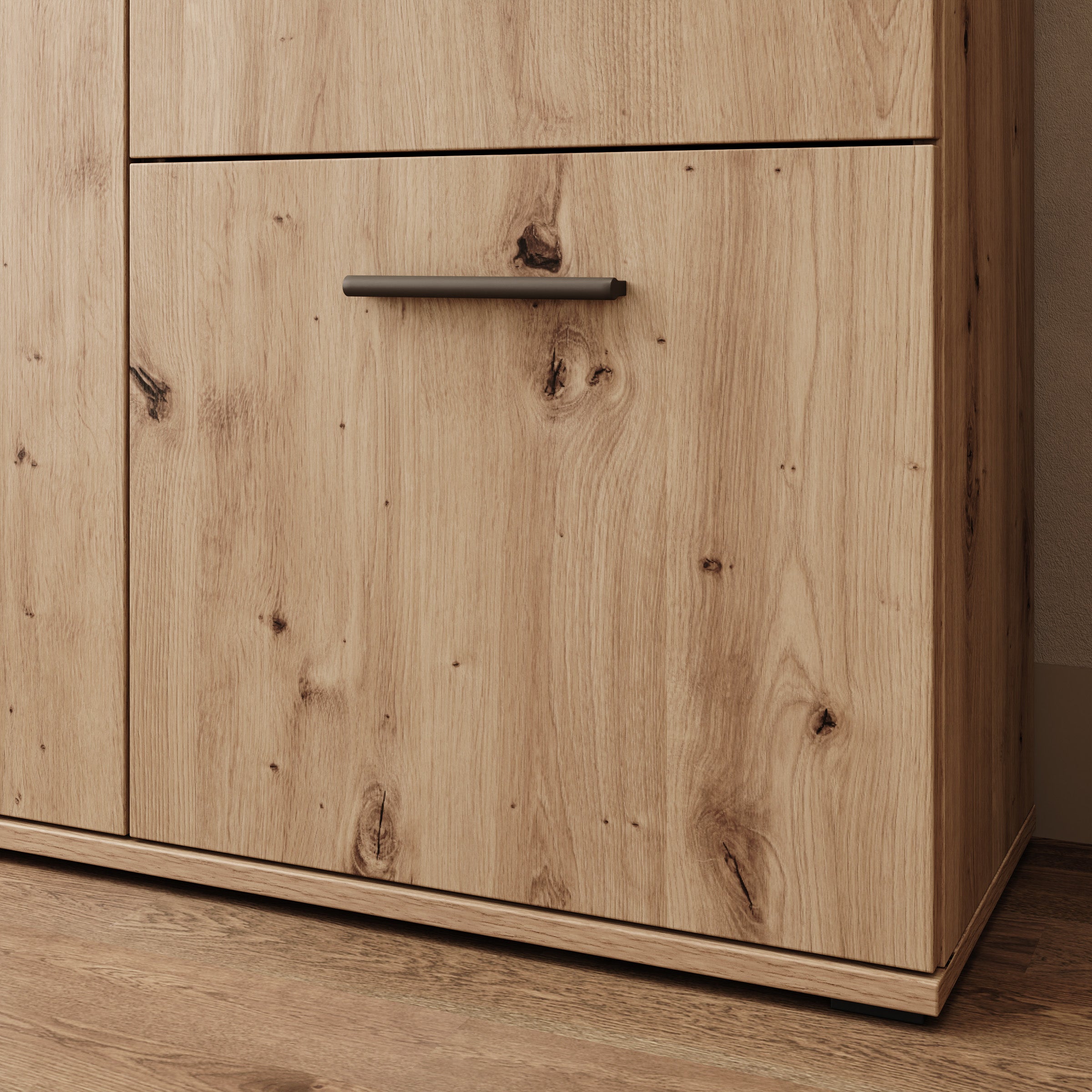 Lagun - Halkast - Eikenpatroon - 97x30x195 cm