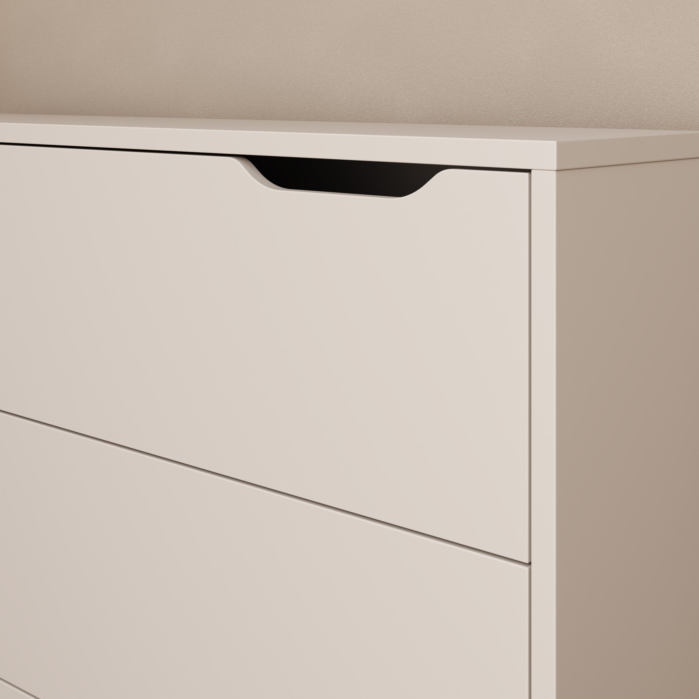 Lechi - Bureau links uitschuifbaar - Wit - 136x115x93 cm