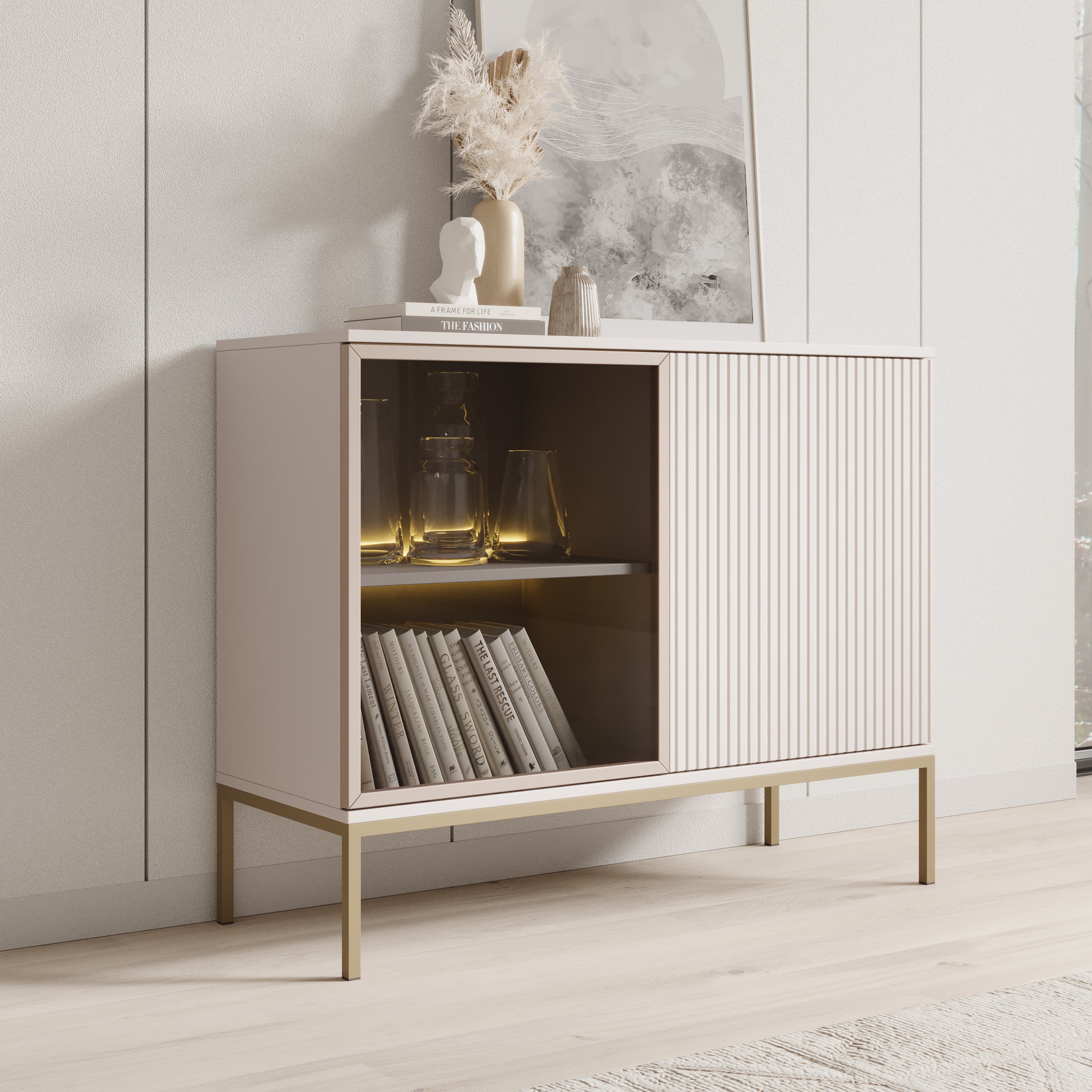 Legend - Dressoir - Beige - 104x39x83 cm