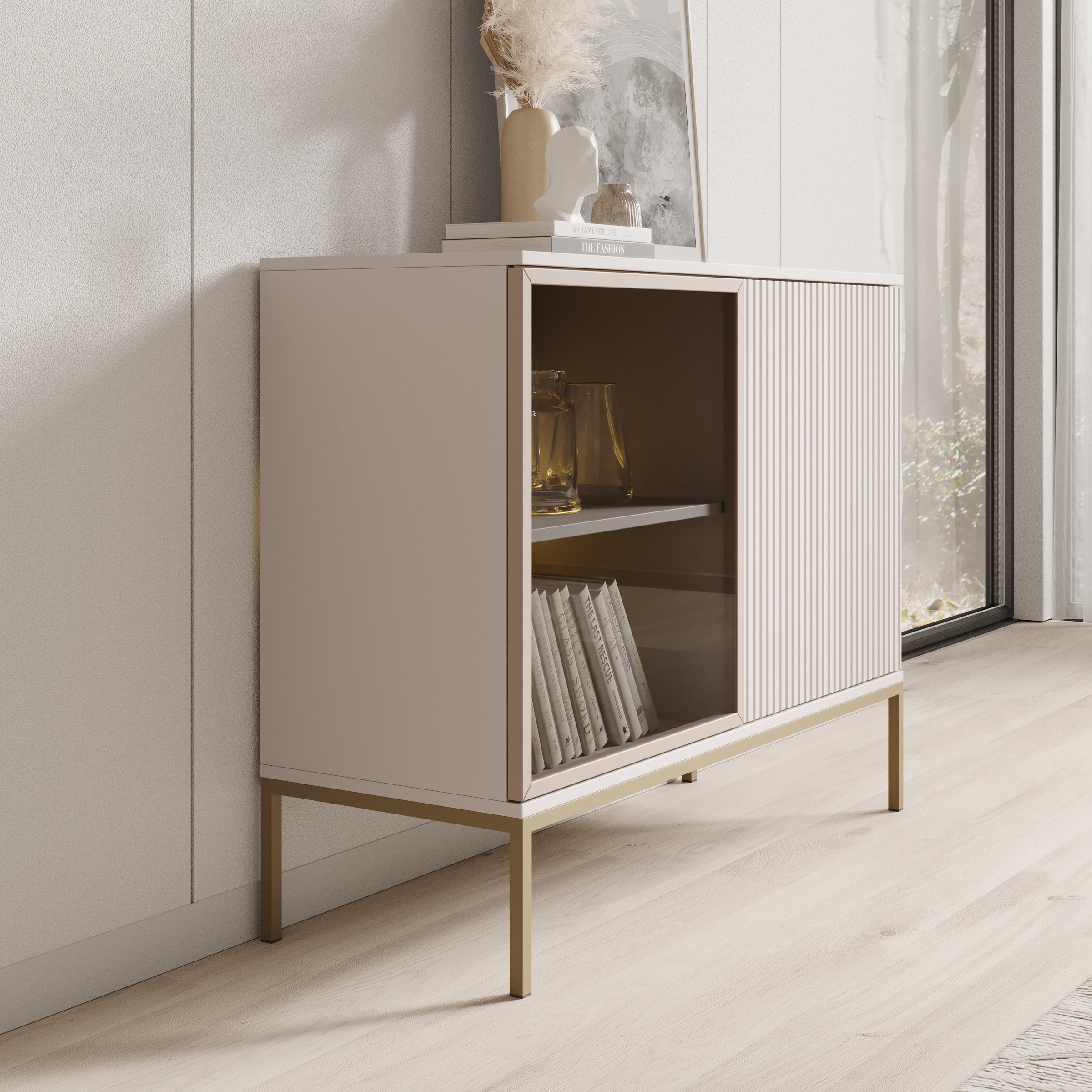 Legend - Dressoir - Beige - 104x39x83 cm