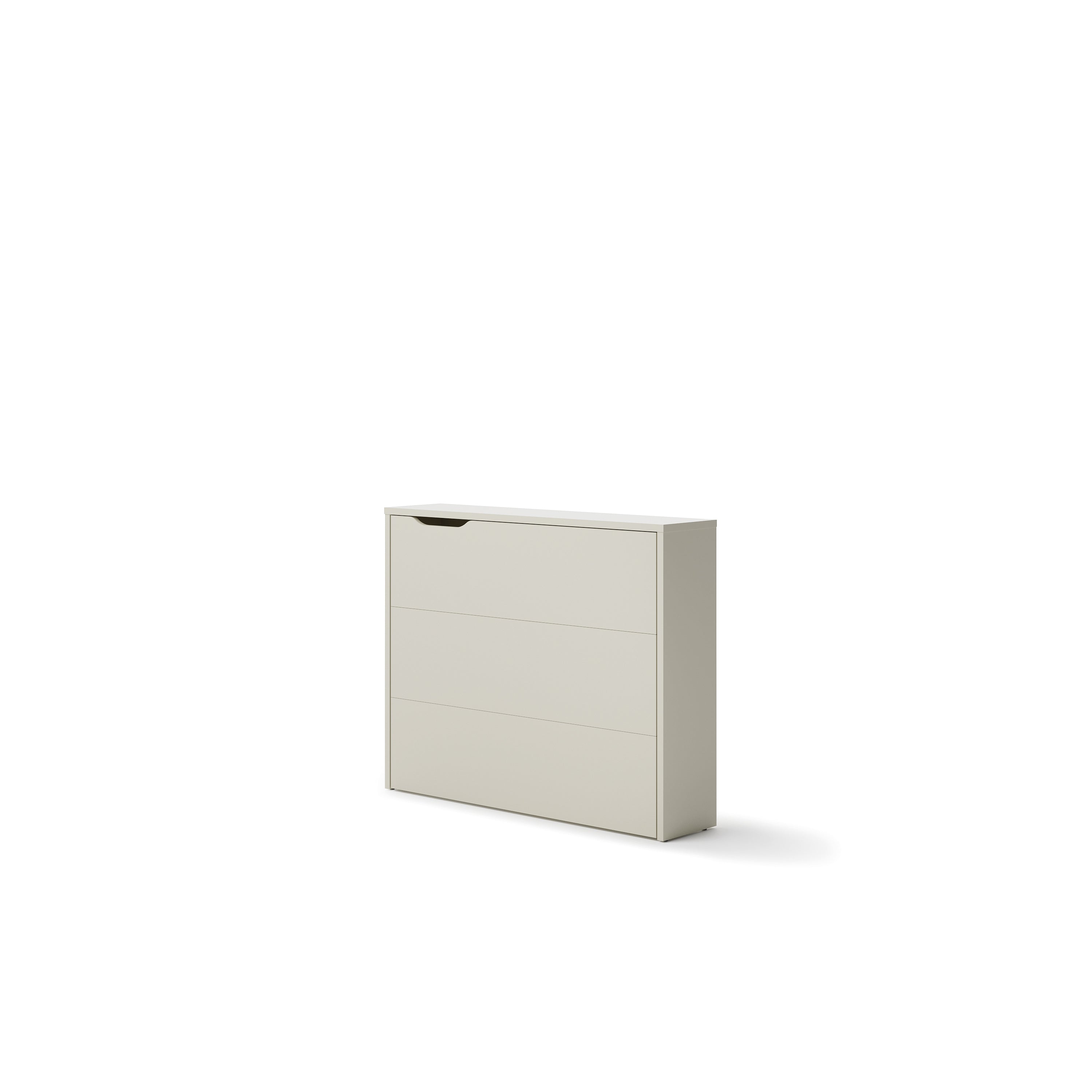 Lenart Work Concept - Bureau rechts uitschuifbaar - Beige - 136x115x93 cm