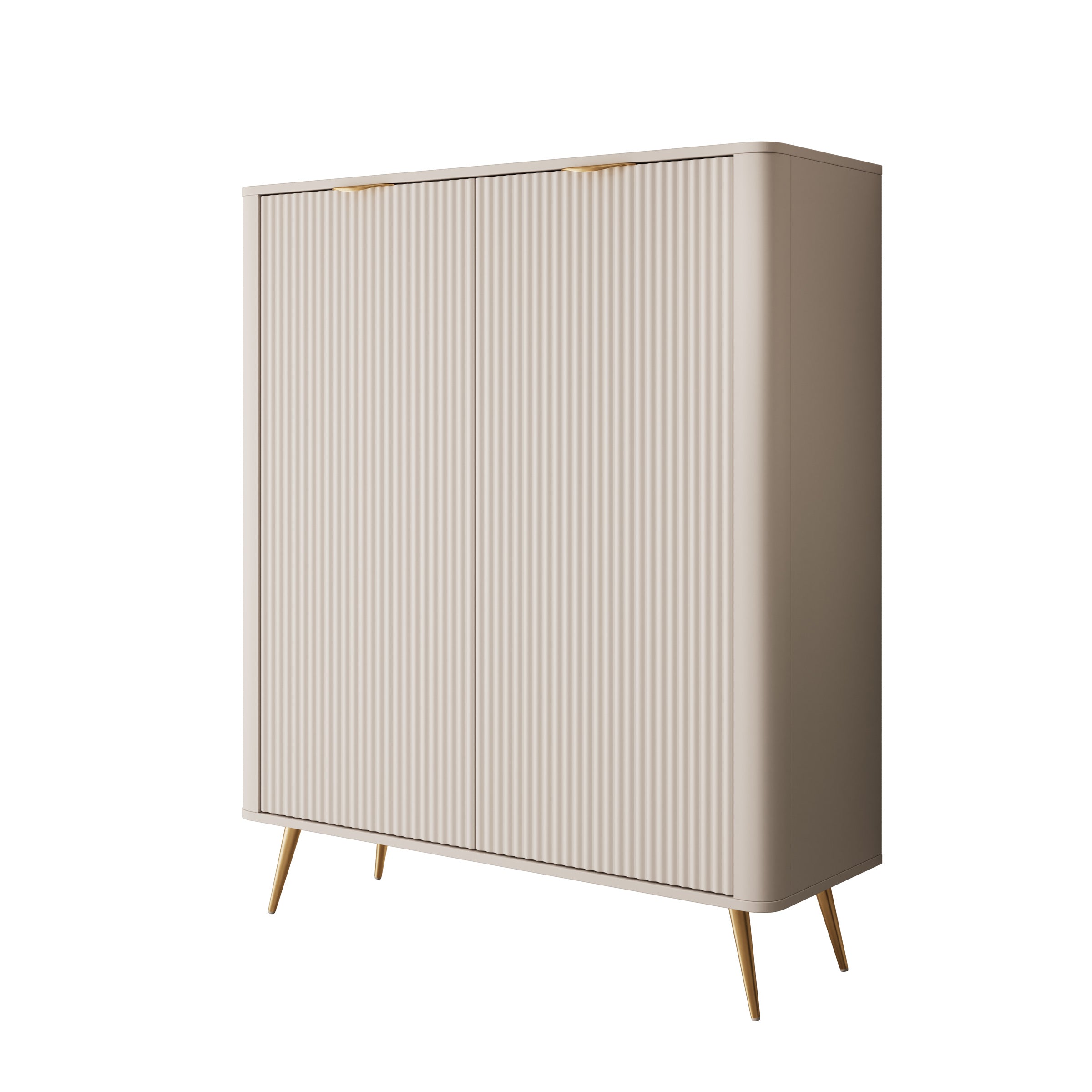 Lima - Dressoir - Beige - 113x38x134 cm
