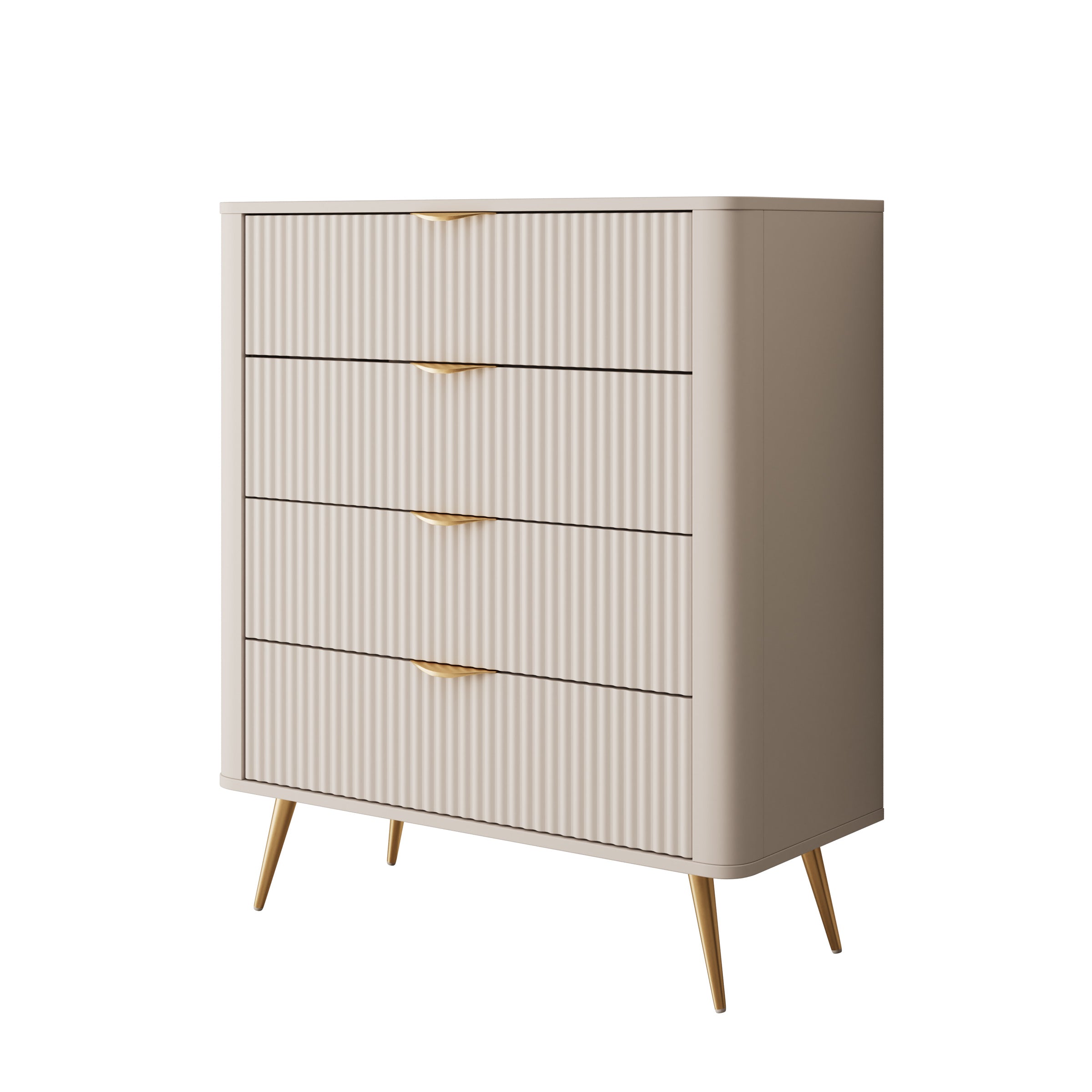 Lima - Ladekast - Beige - 88x38x101 cm