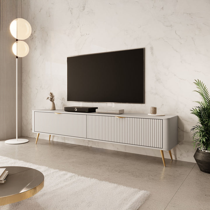 Lima - TV-Meubel - Beige - 200x38x51 cm