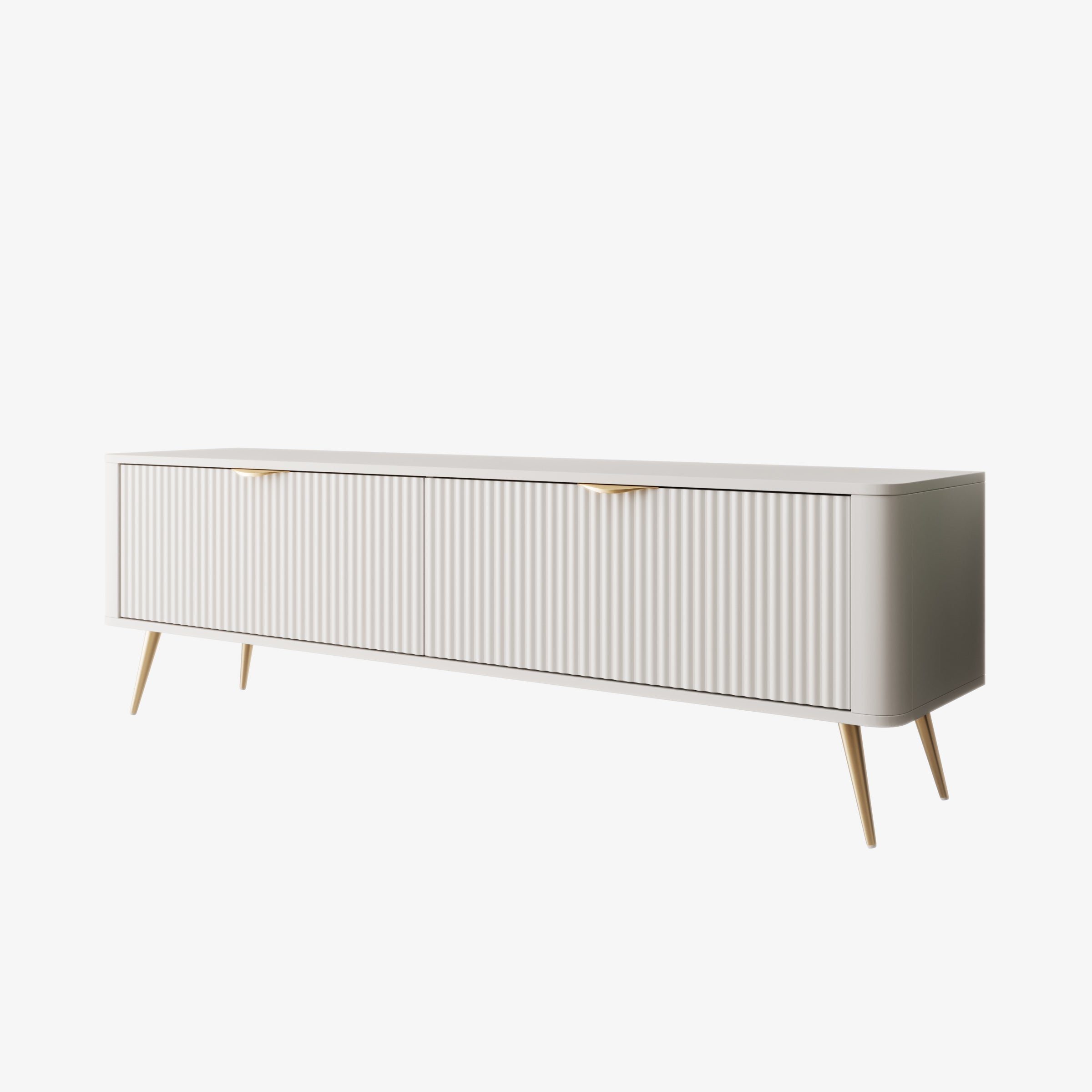 Lima - TV-Meubel - Wit - 163x38x51 cm