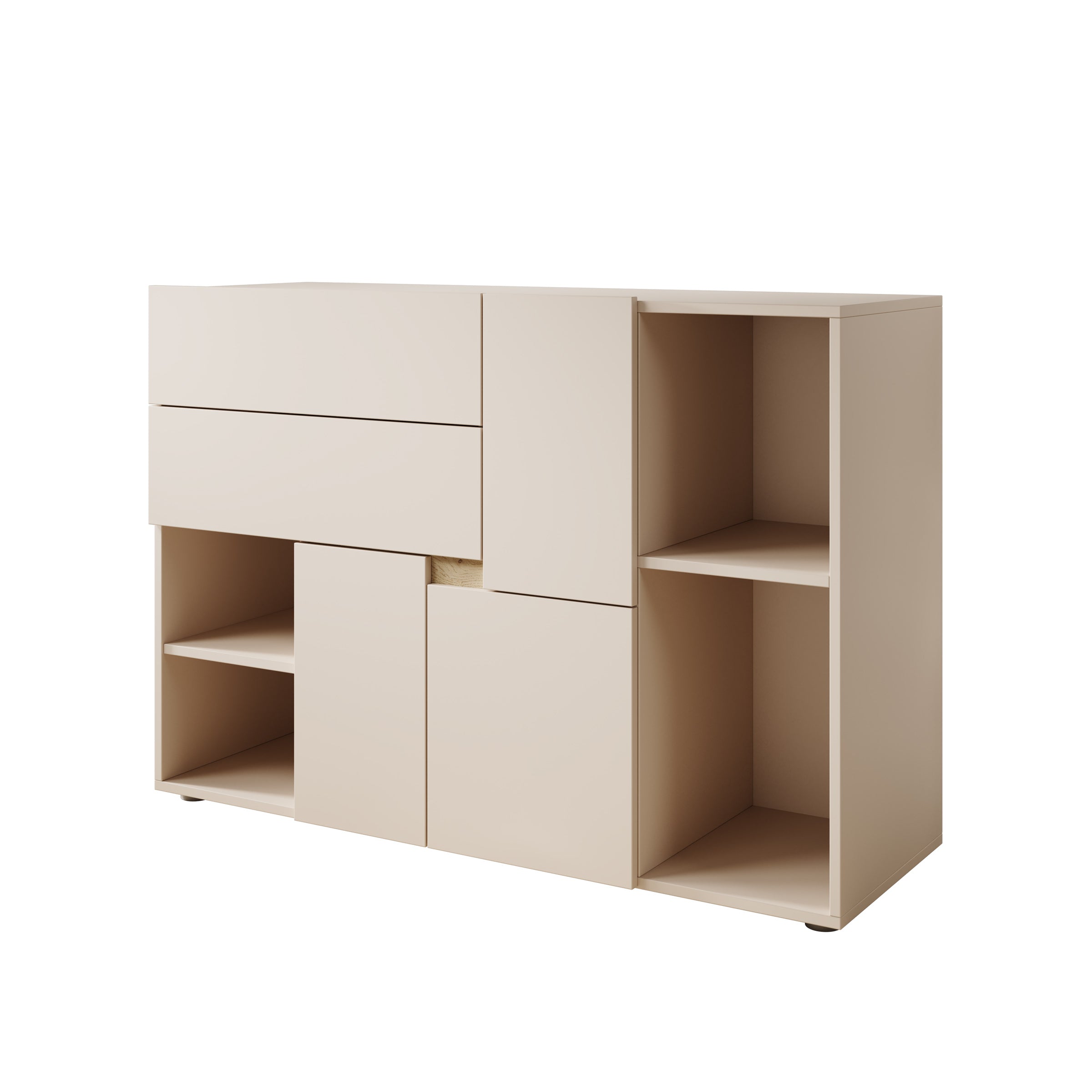 Lombok - Dressoir - Beige - 120x85x42 cm