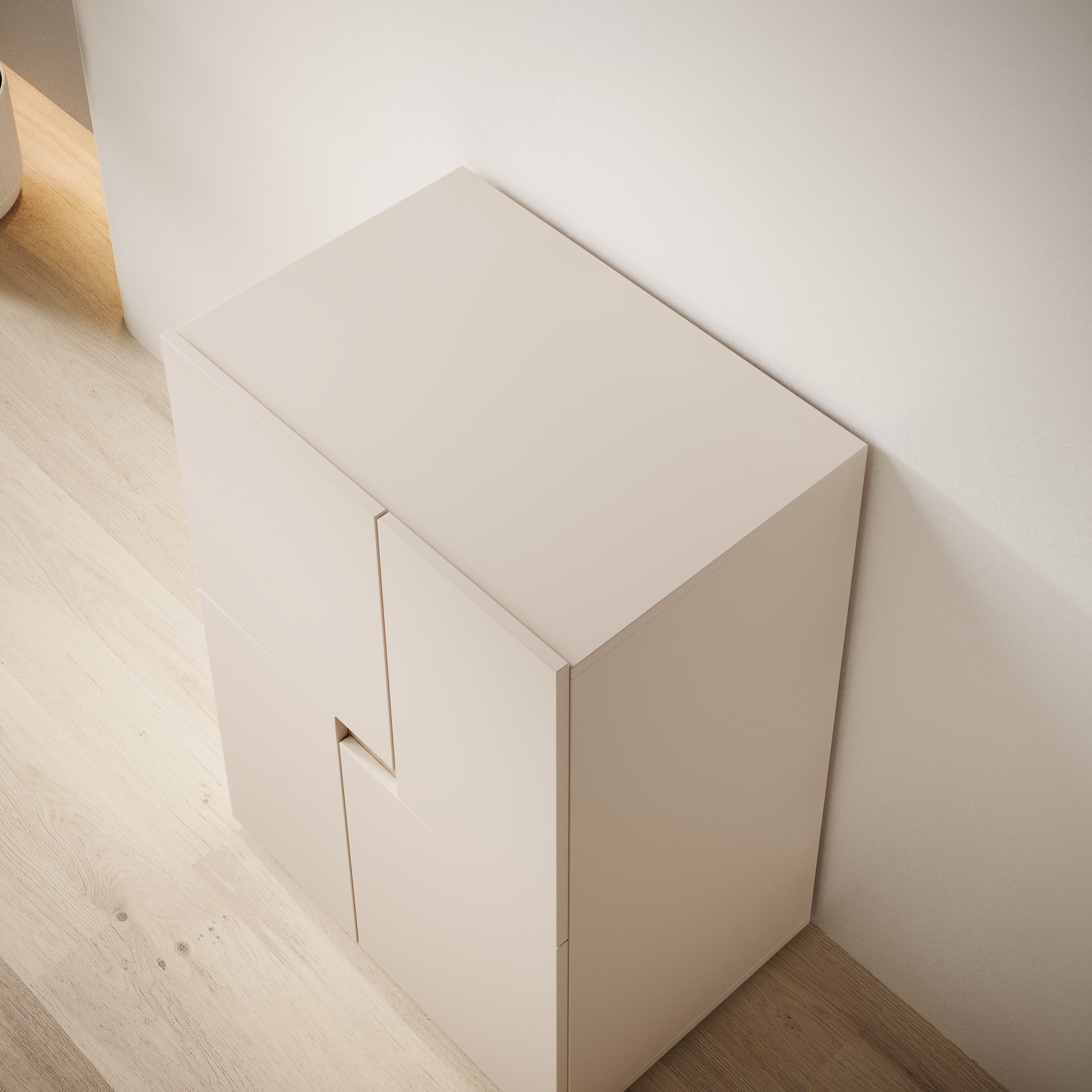 Lombok - Dressoir - Beige - 60x42x85 cm