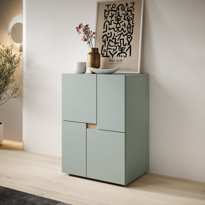 Lombok - Dressoir - Groen - 60x42x85 cm